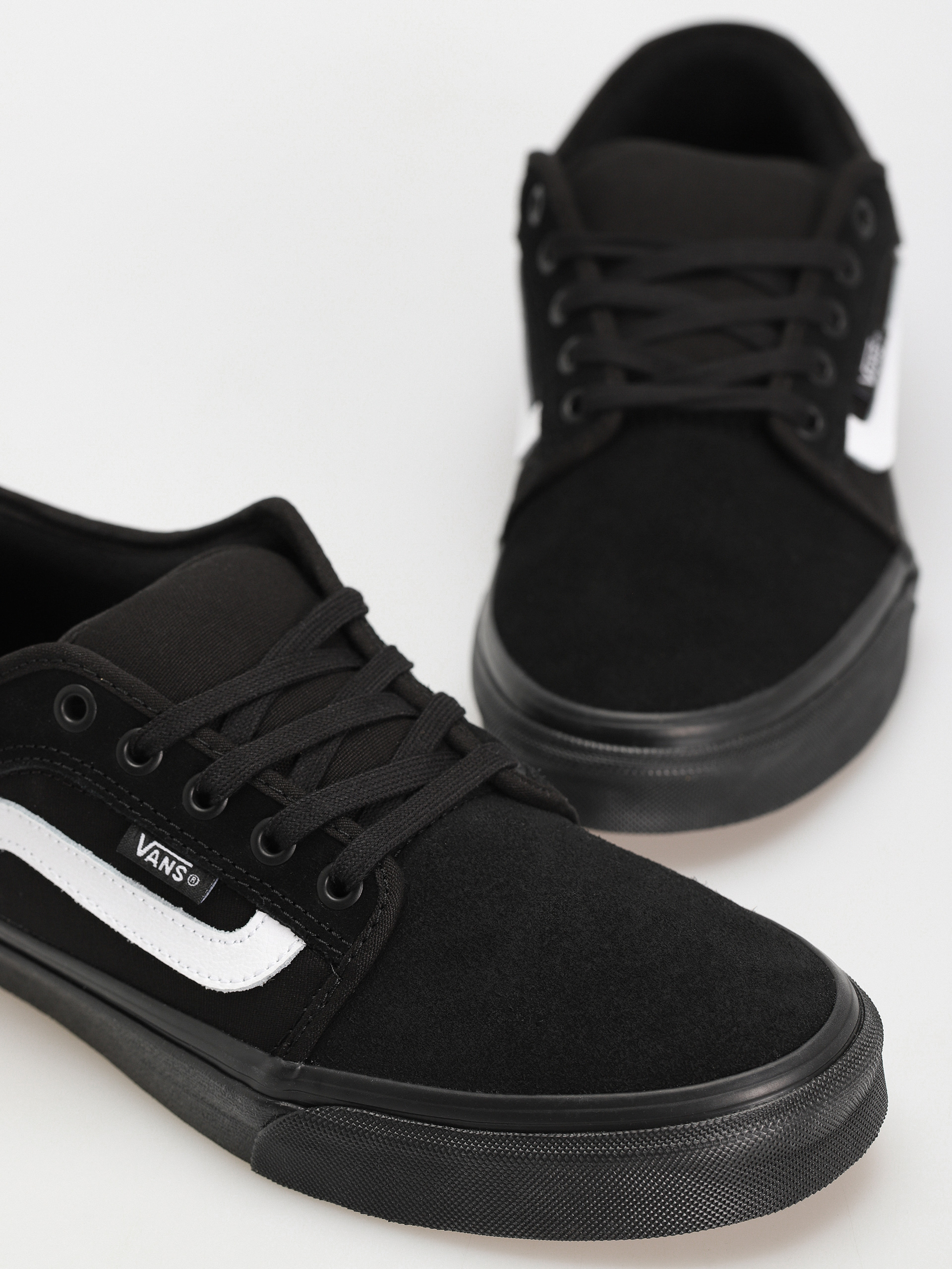 Pantofi Vans Chukka Low Sidestripe (black/black/white)
