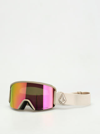 Ochelari pentru snowboard Volcom Garden (khakiest/sand/pink chrome+bl yellow)