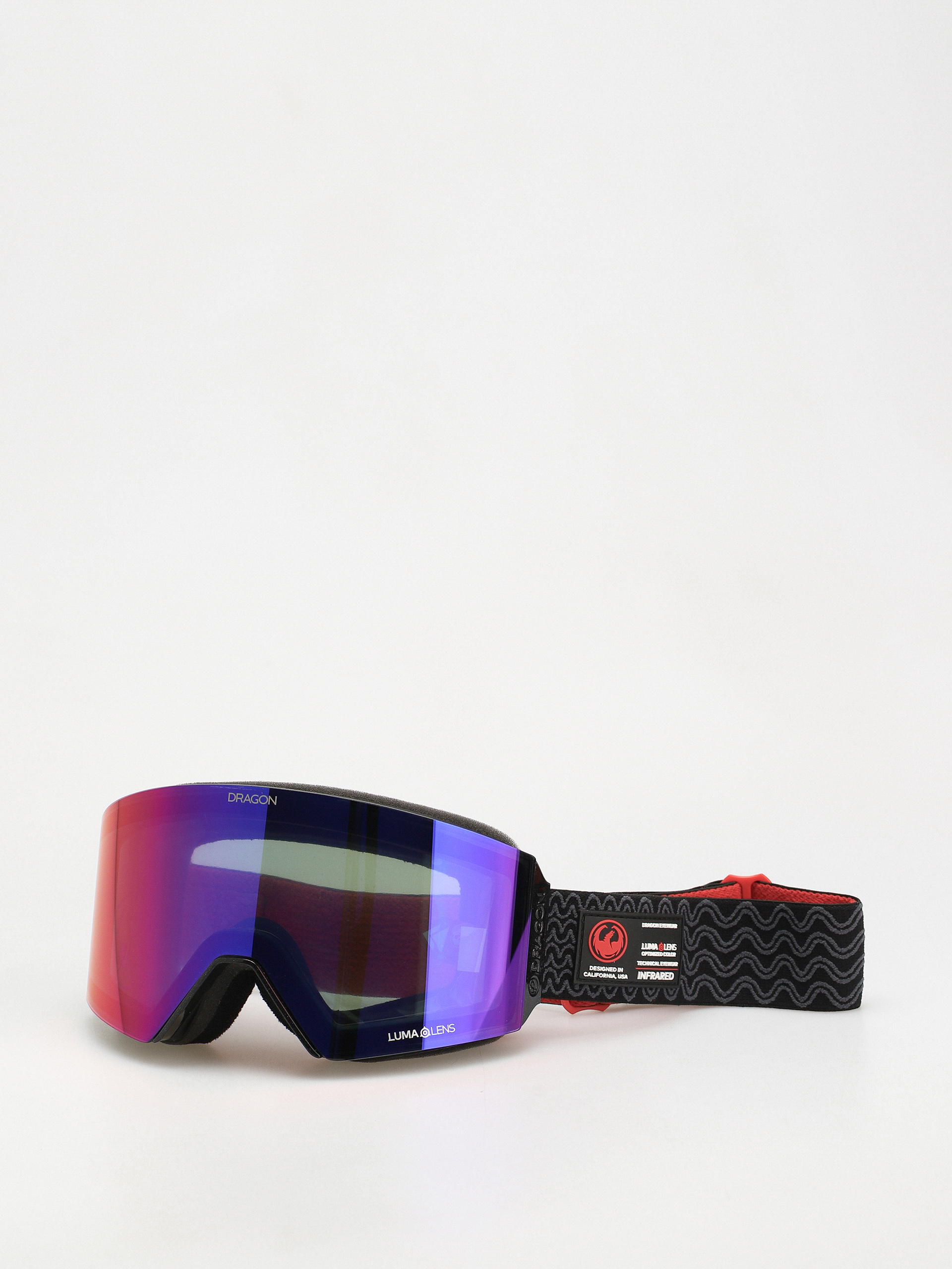 Ochelari pentru snowboard Dragon RVX MAG OTG (obsidian/lumalens solace ir/lumalens violet)