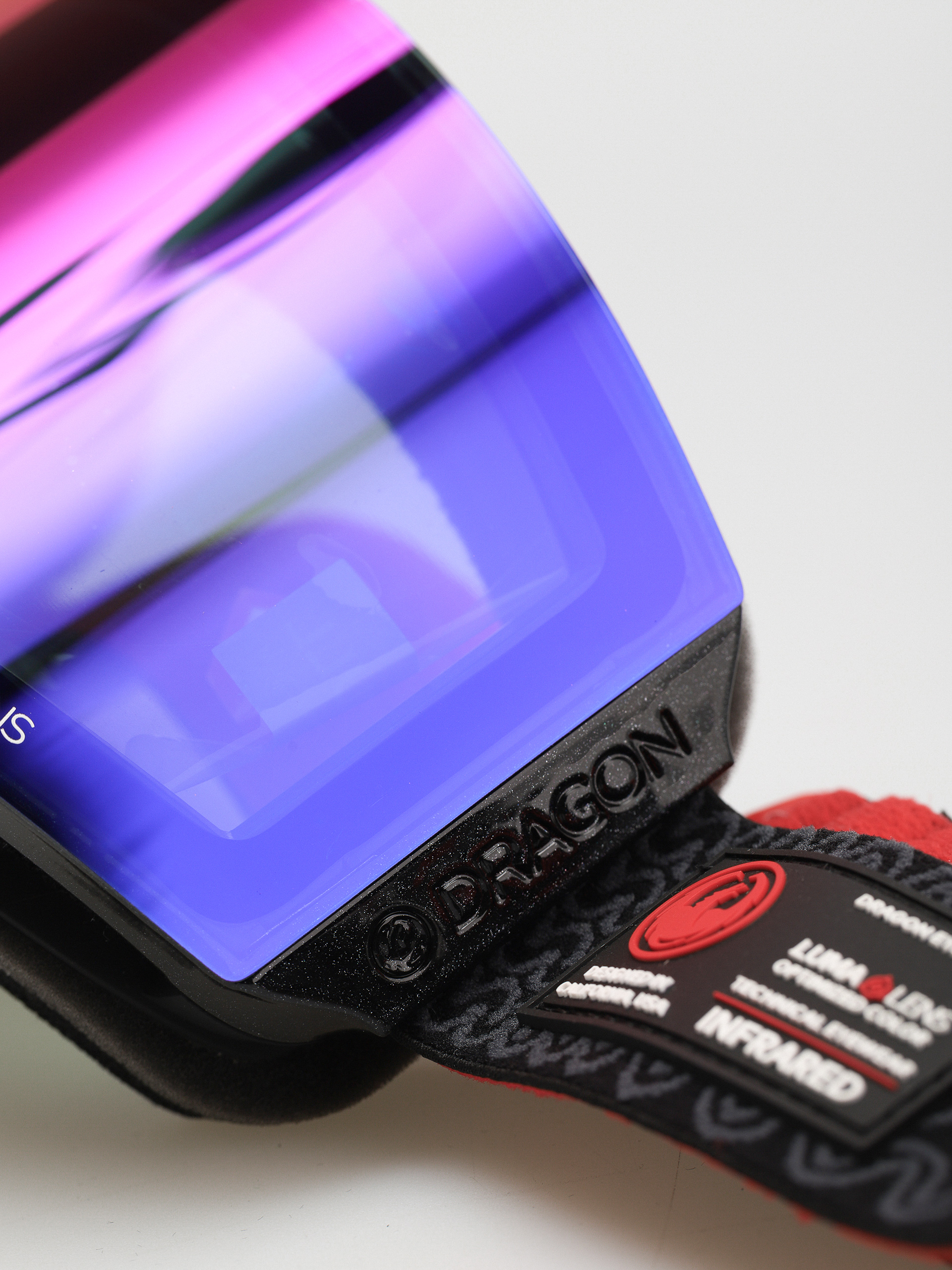 Ochelari pentru snowboard Dragon RVX MAG OTG (obsidian/lumalens solace ir/lumalens violet)