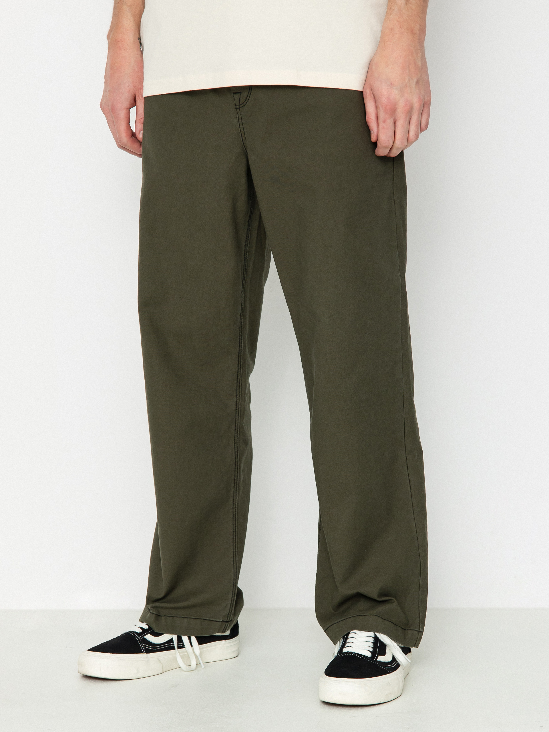 Pantaloni Volcom V Ent Fat Tony Kraftsman (squadron green)