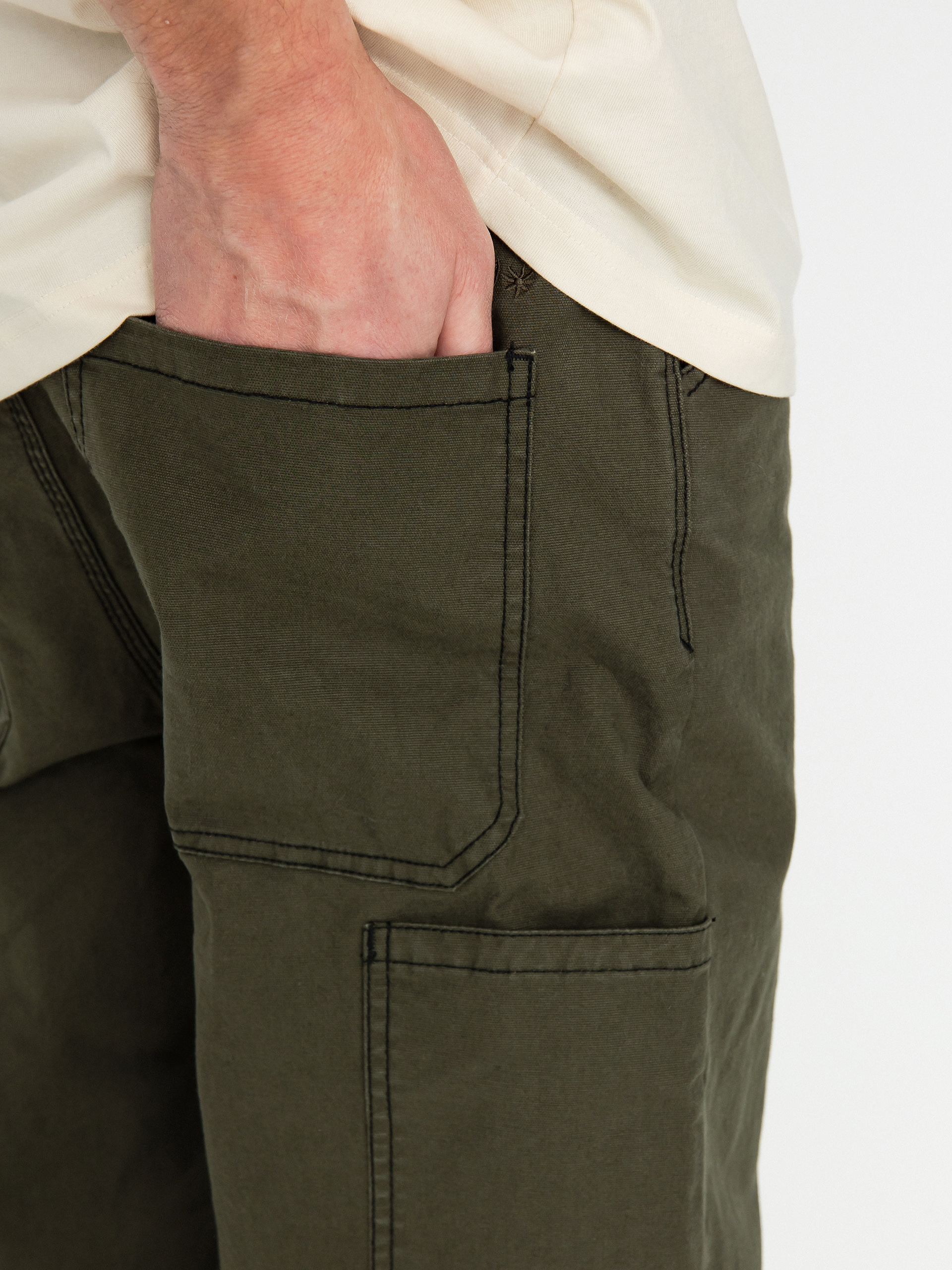 Pantaloni Volcom V Ent Fat Tony Kraftsman (squadron green)