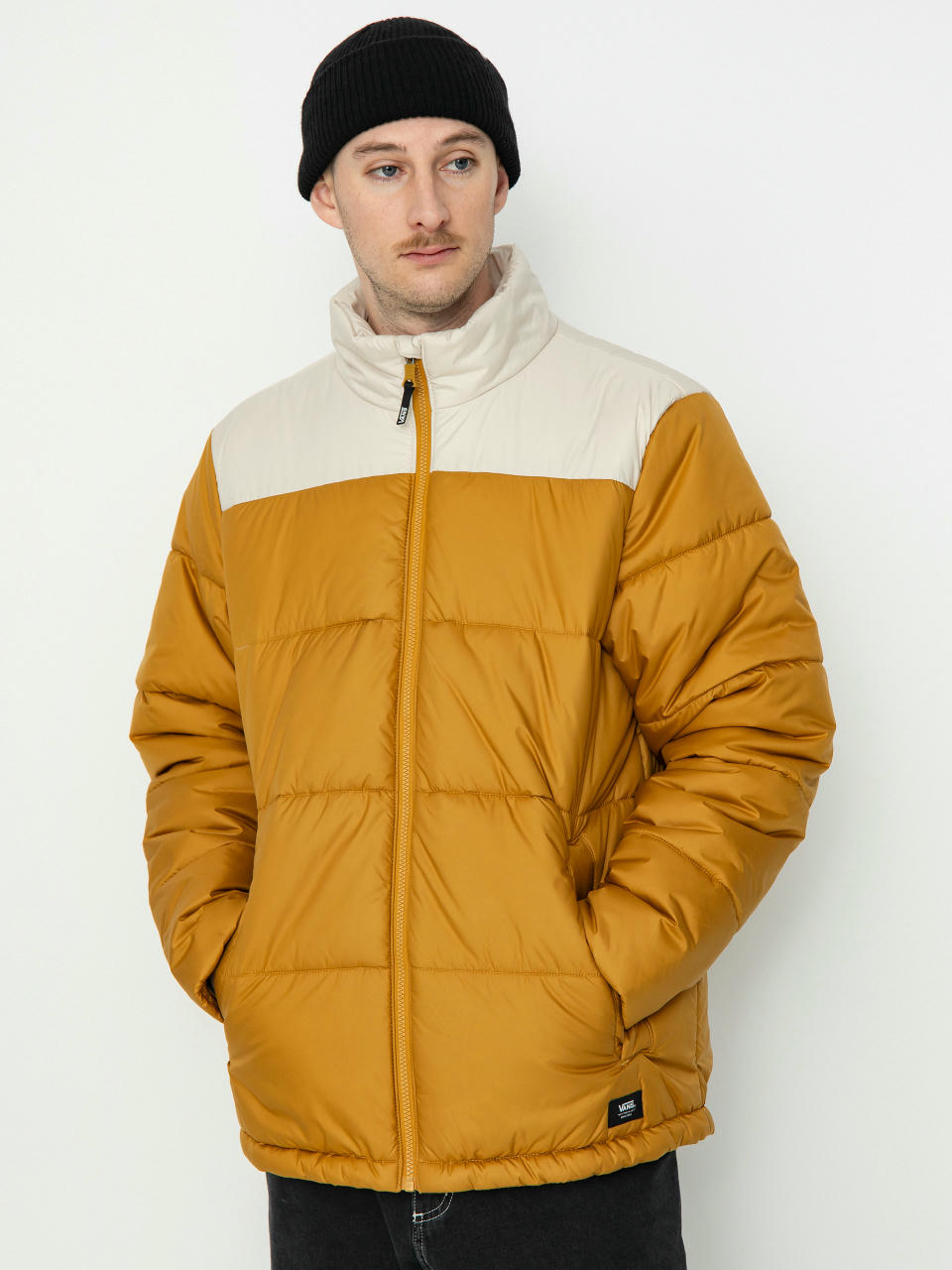 Geacă Vans No Hood Norris MTE 1 Puffer (oatmeal/wood thrush)