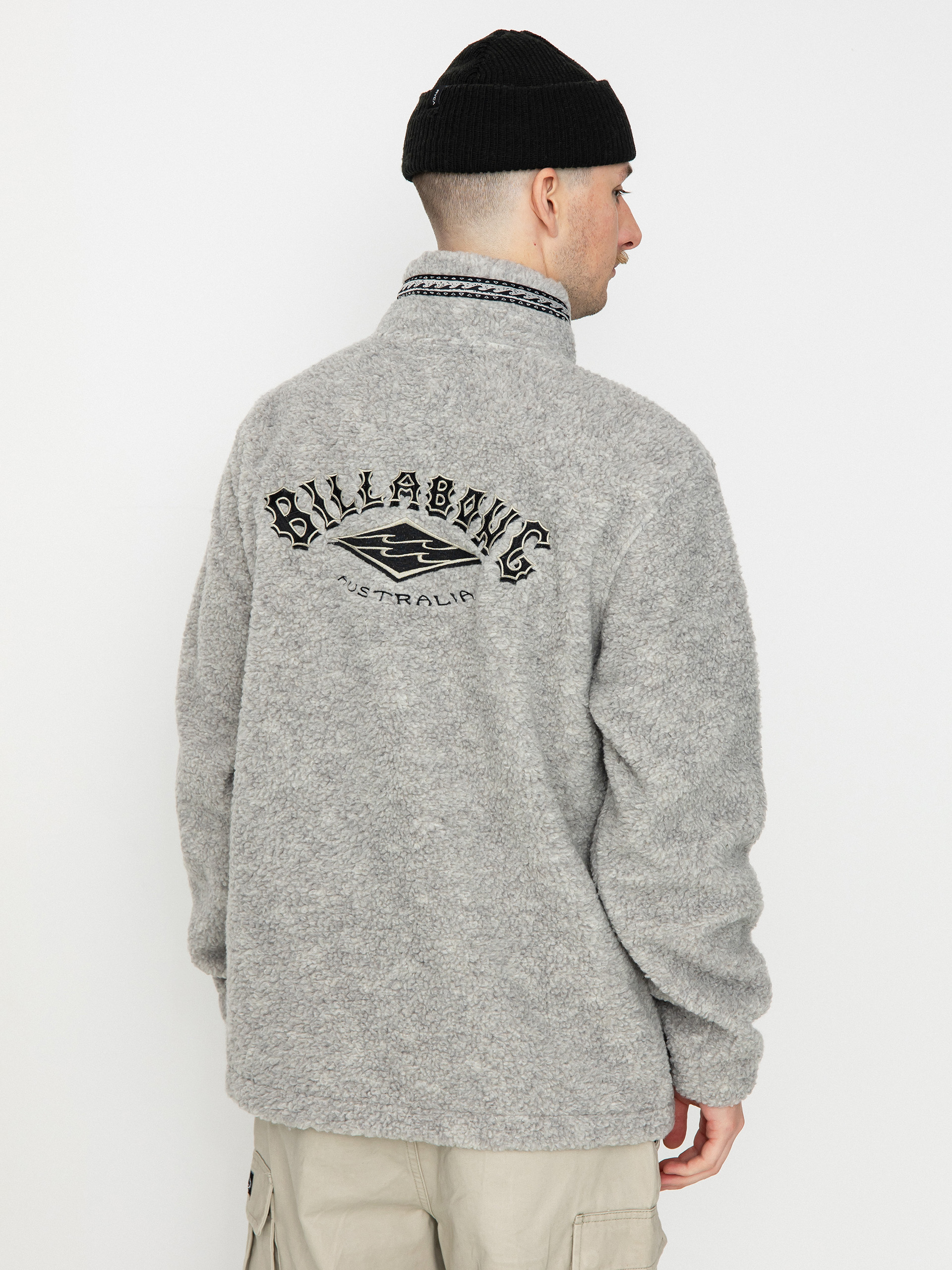 Hanorac din fleece Billabong Boundary Tombstone (oatmeal heather)