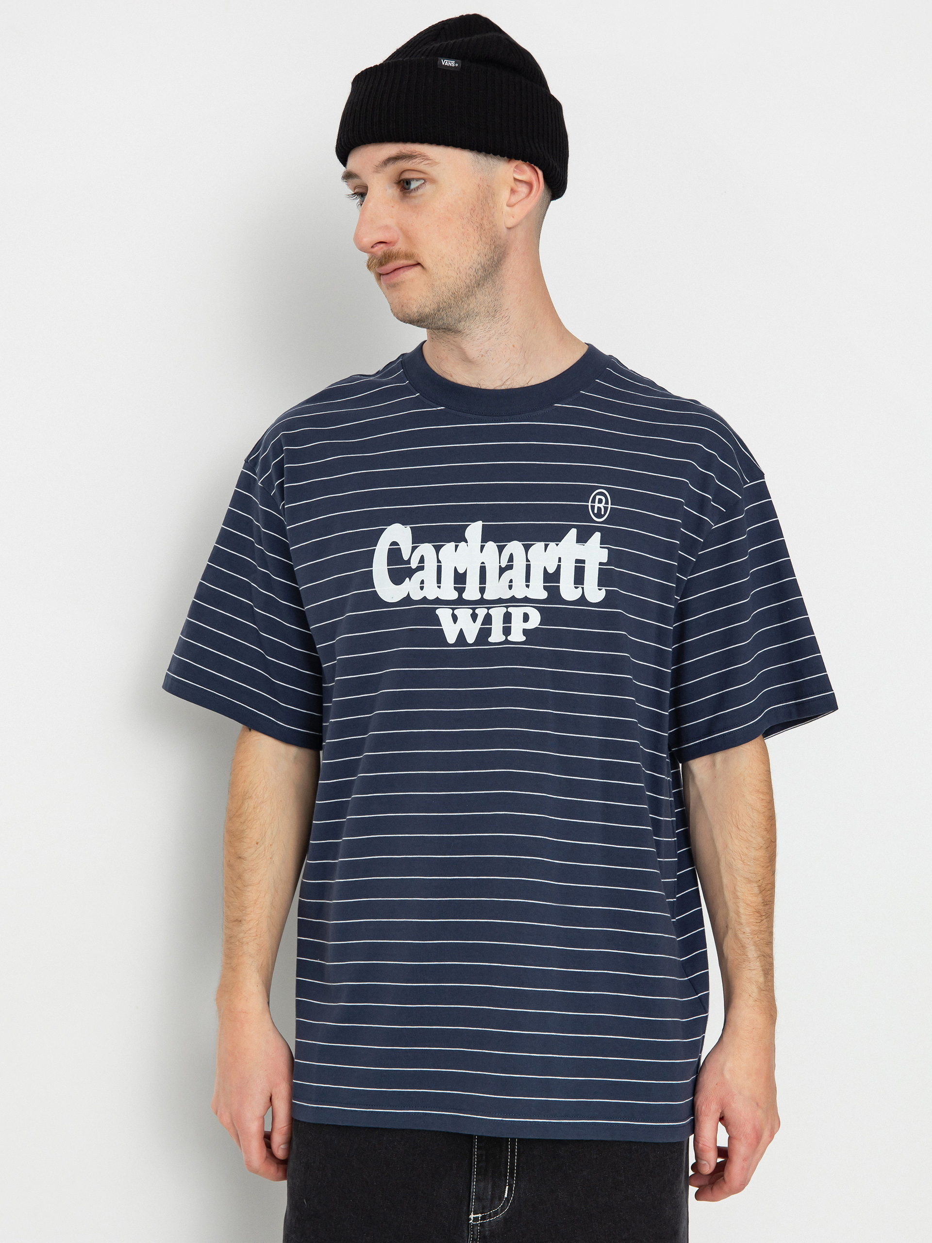 Tricou Carhartt WIP Orlean Spree (orlean stripe horizontal/blue/white)