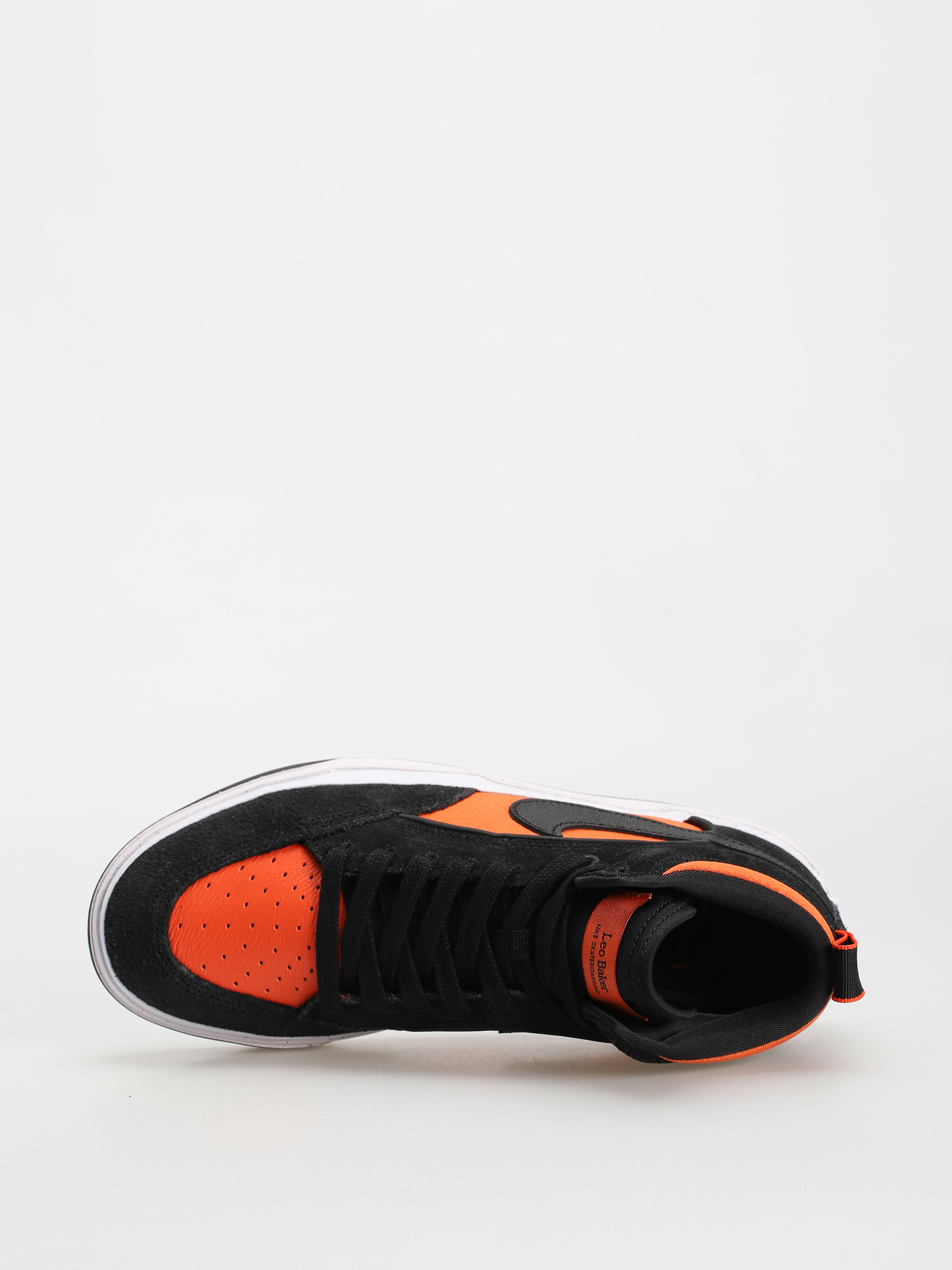 Pantofi Nike SB React Leo (black/black orange electro orange)