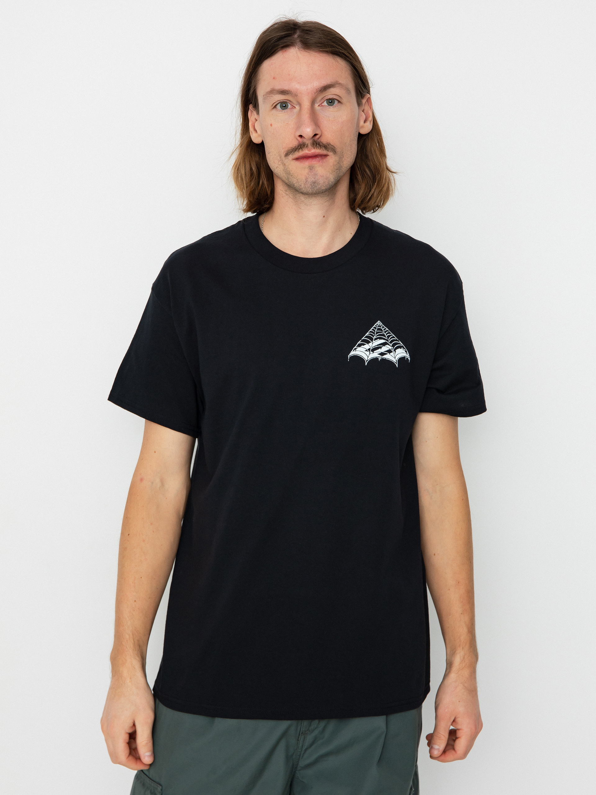 Tricou Emerica Creature Triangle Web (black)