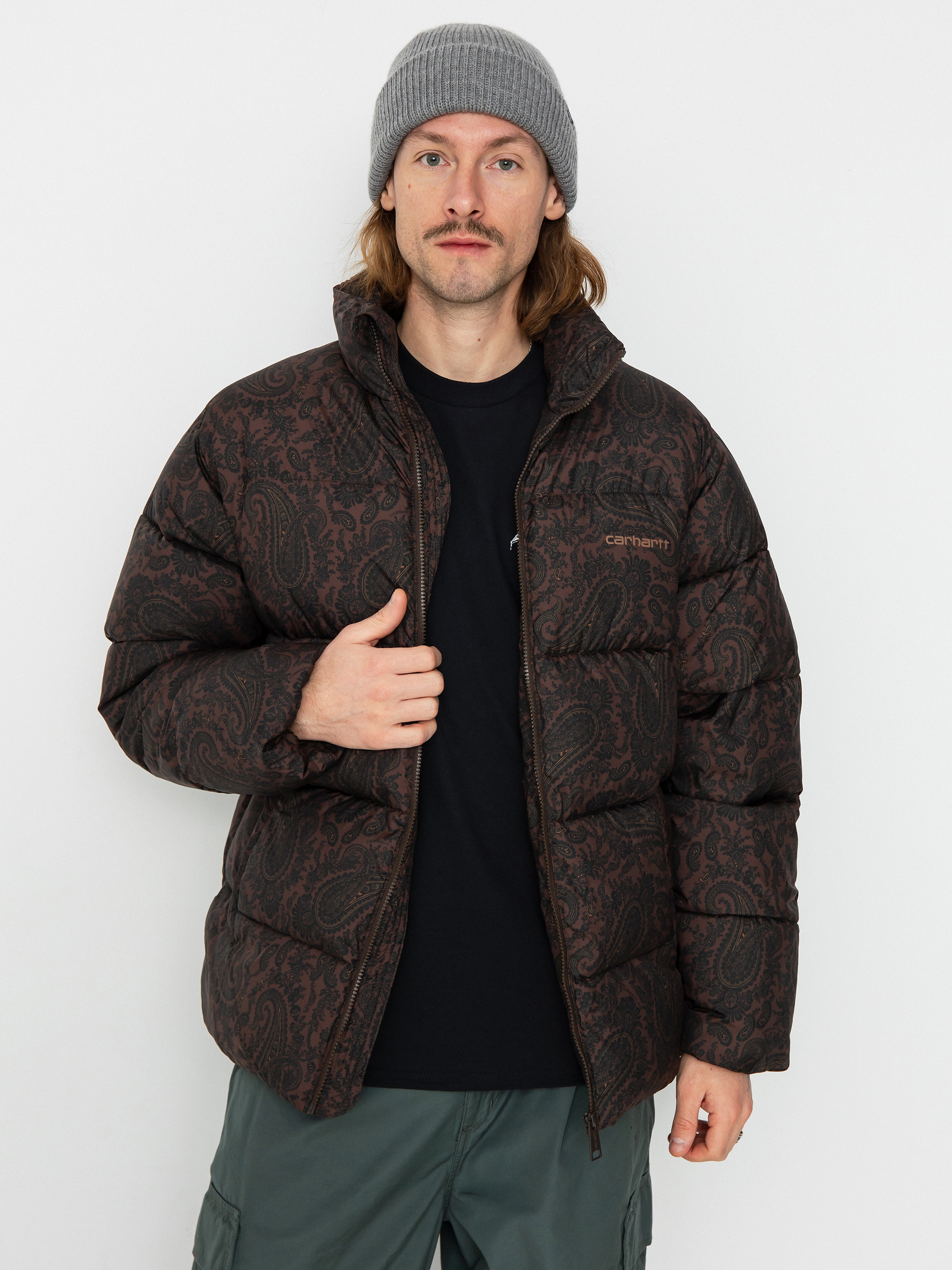 Geacă Carhartt WIP Springfield (paisley print buckeye/black)