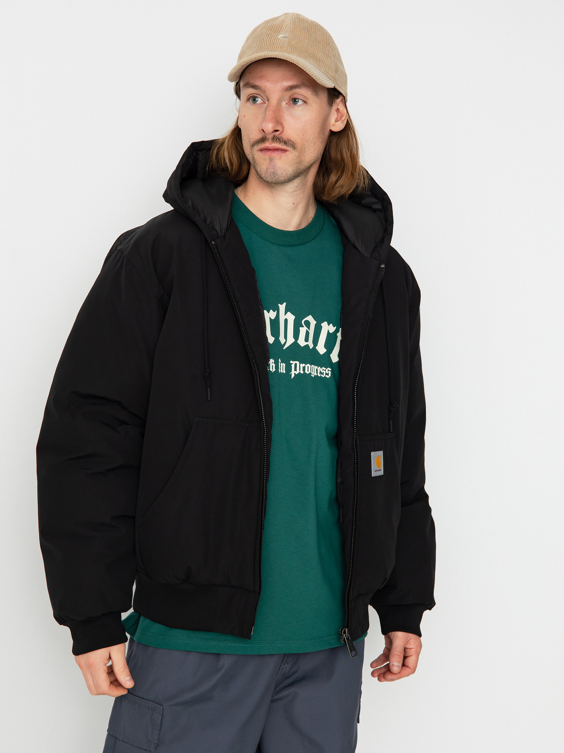 Geacă Carhartt WIP Active Cold (black)