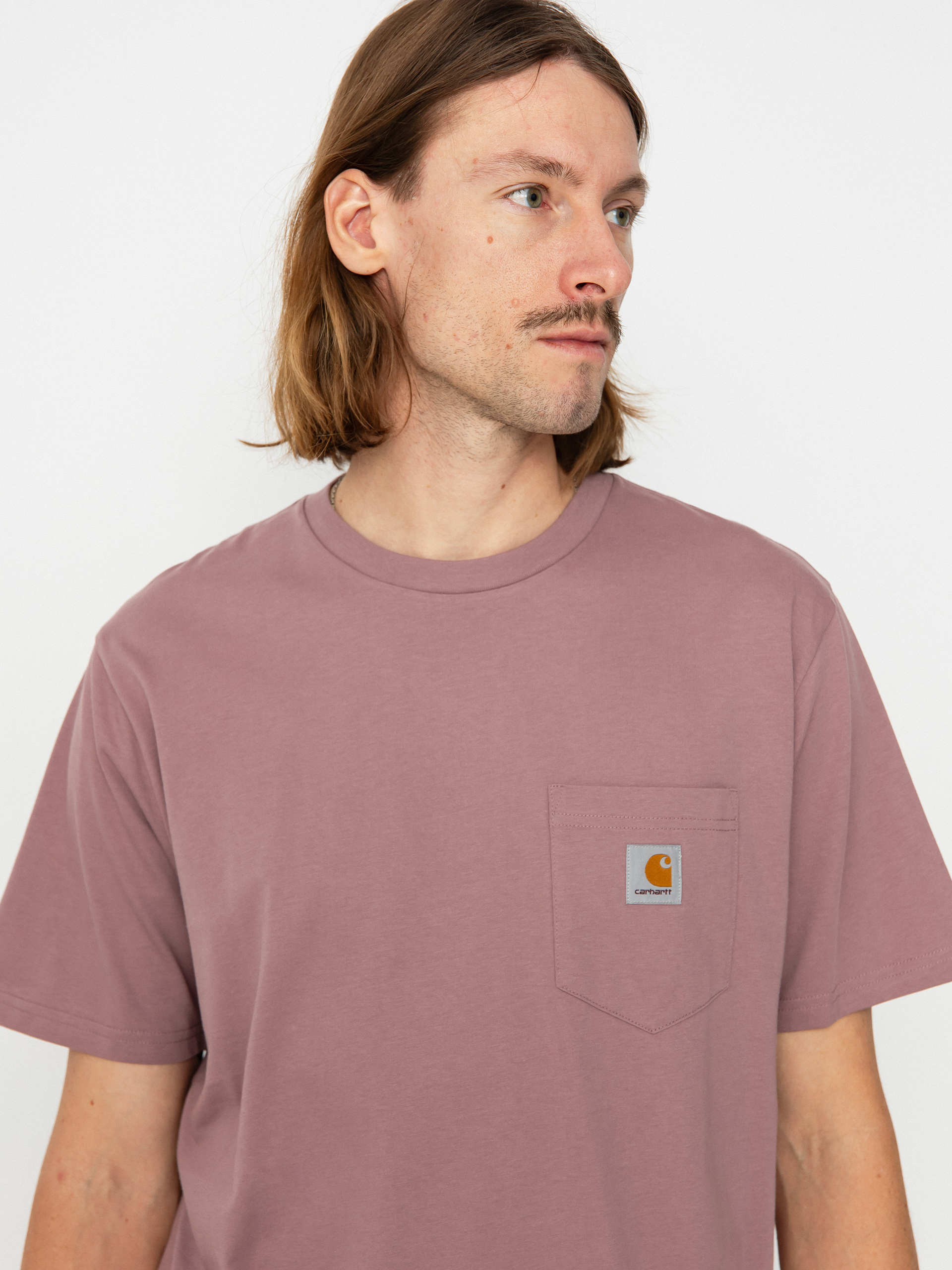 Tricou Carhartt WIP Pocket (daphne)