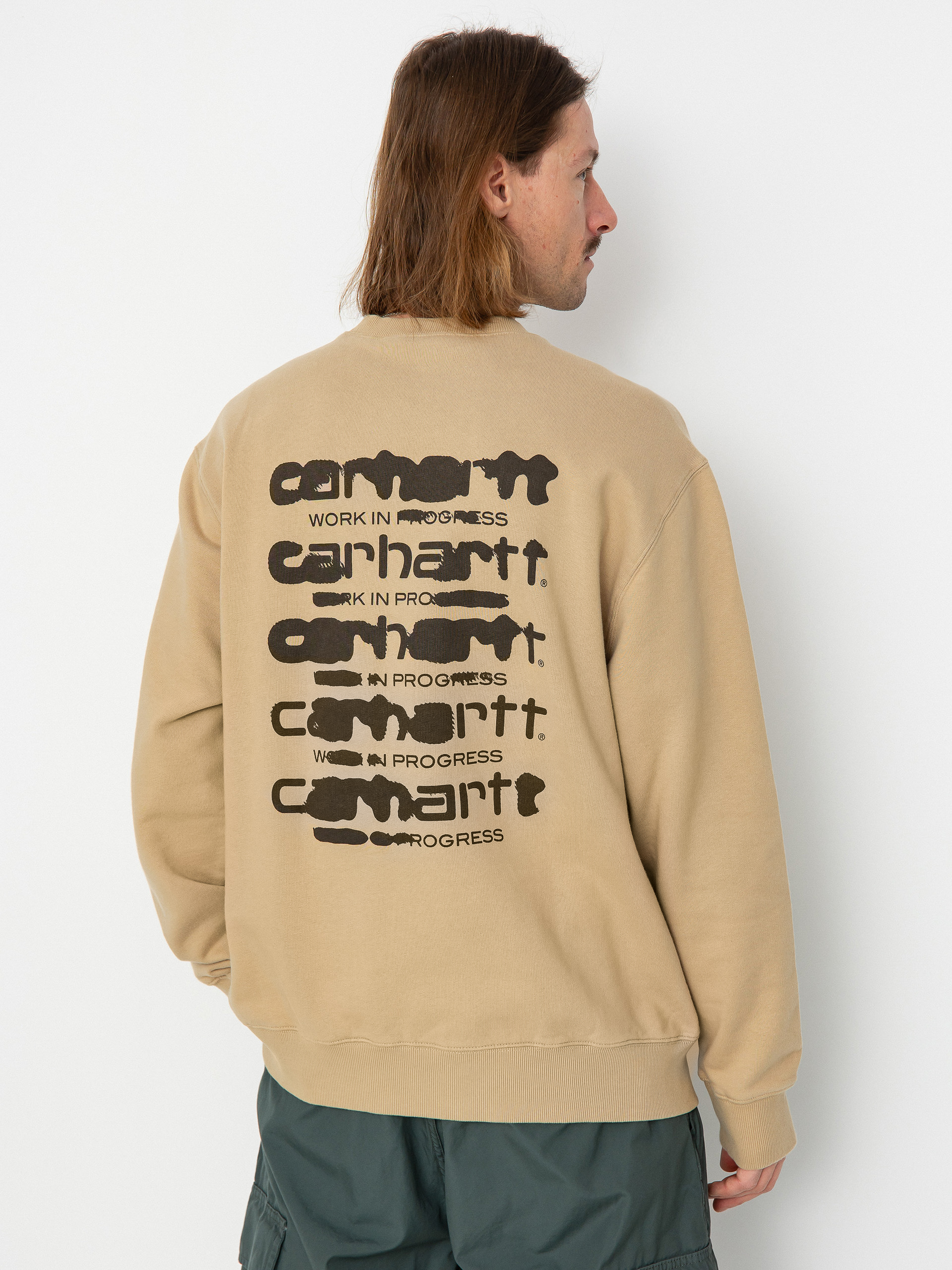 Hanorac Carhartt WIP Ink Bleed (sable/tobacco)
