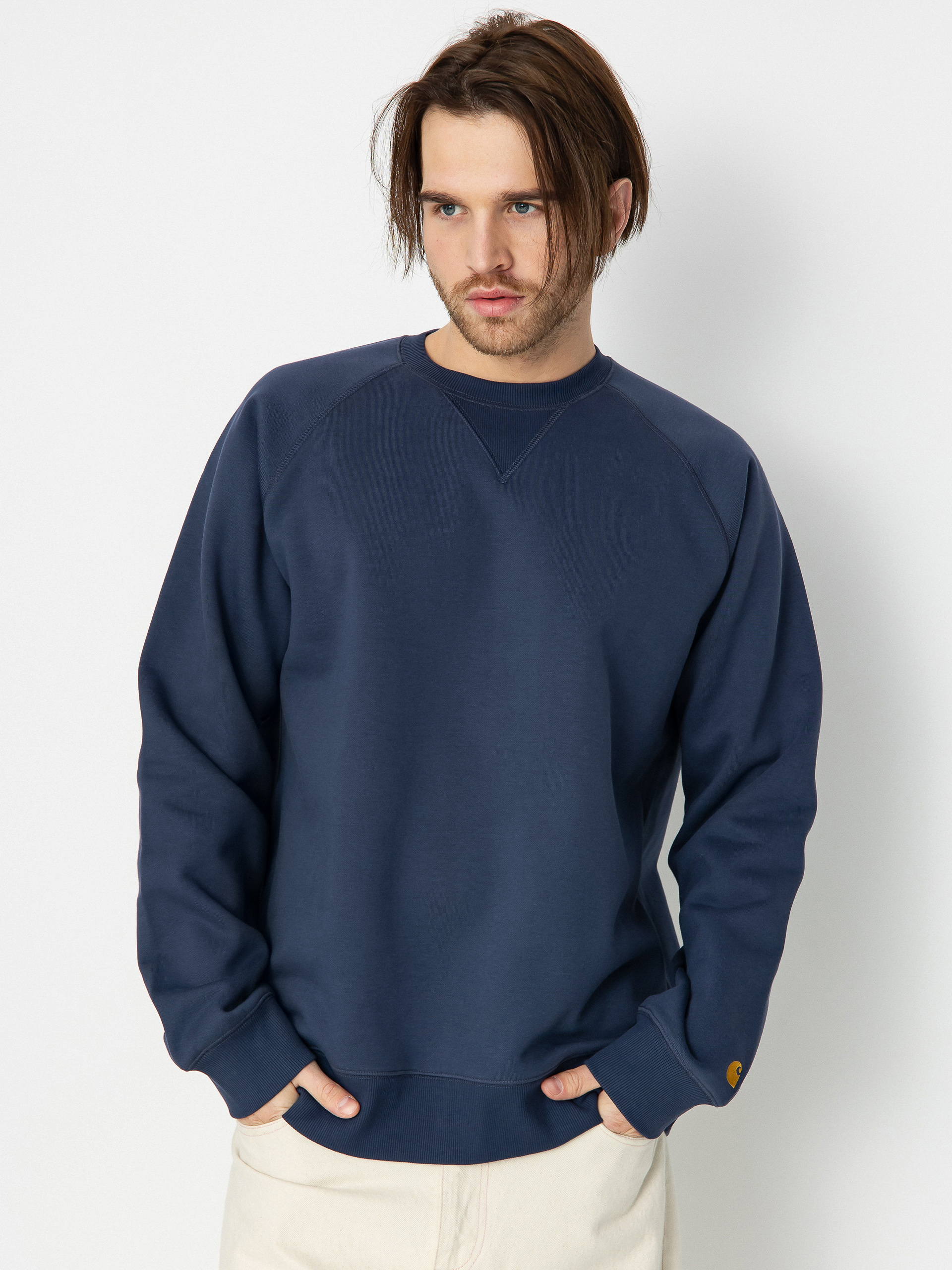 Hanorac Carhartt WIP Chase (blue/gold)