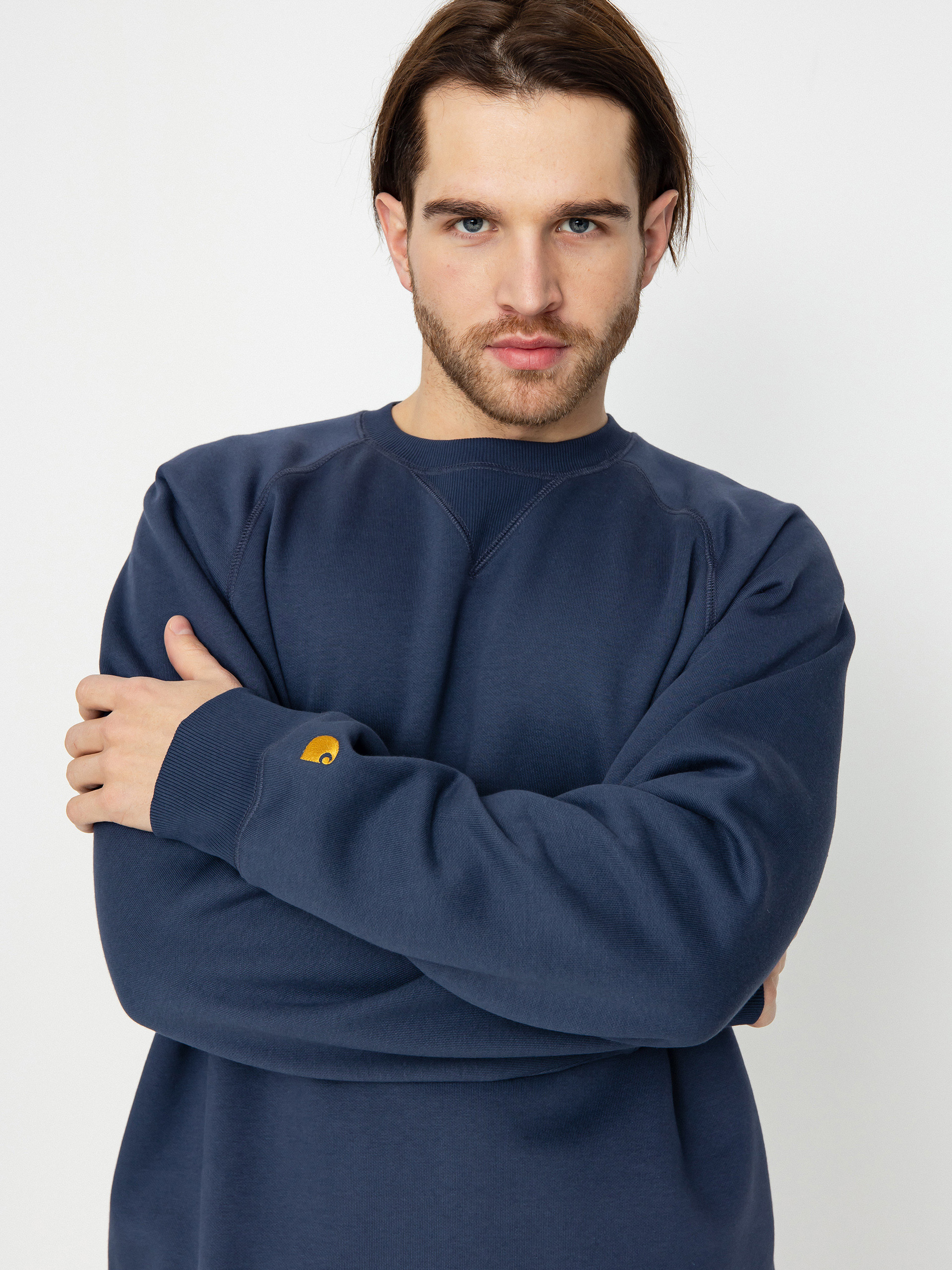 Hanorac Carhartt WIP Chase (blue/gold)