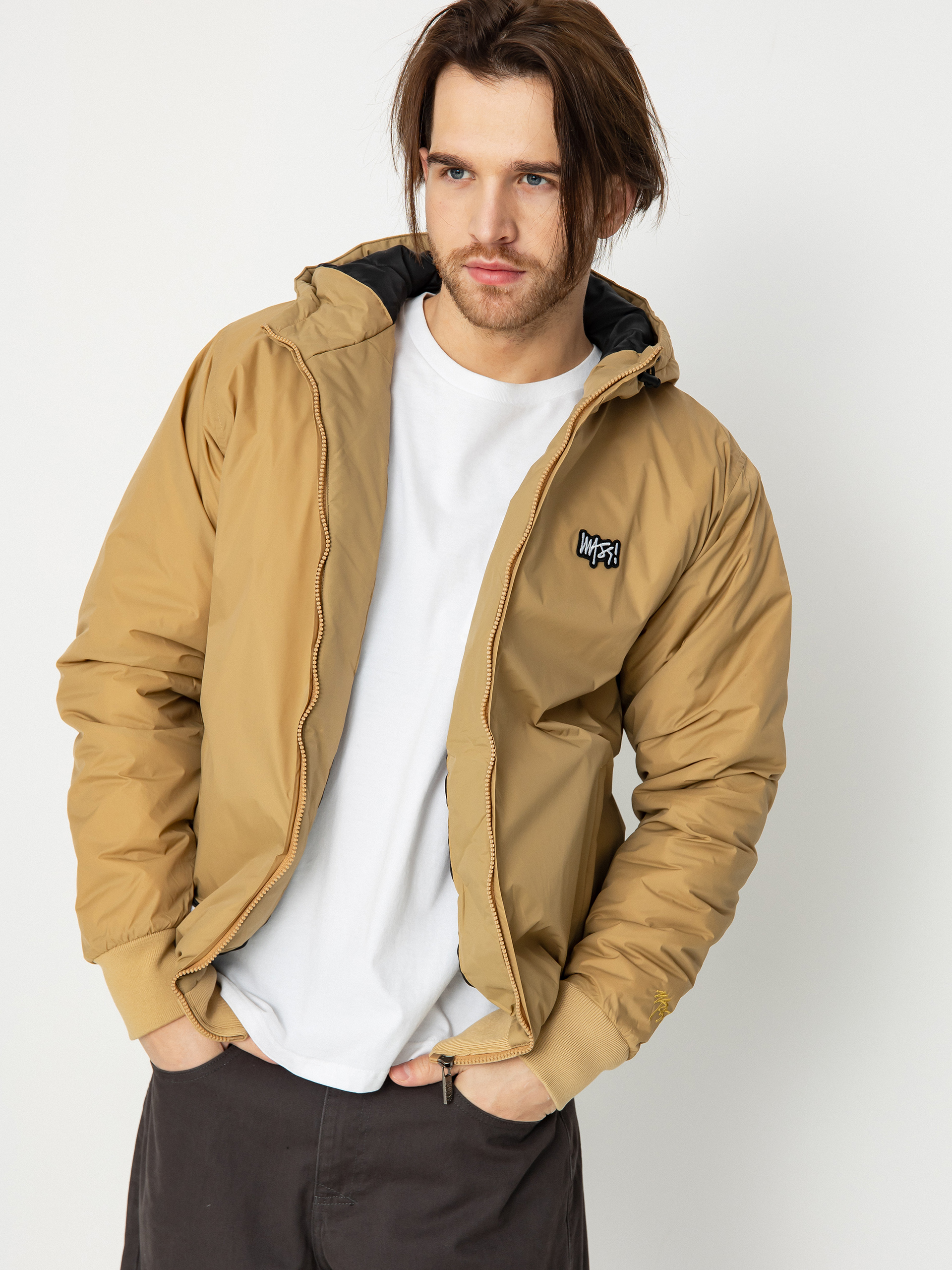Geacă MassDnm Signature Patch (beige)
