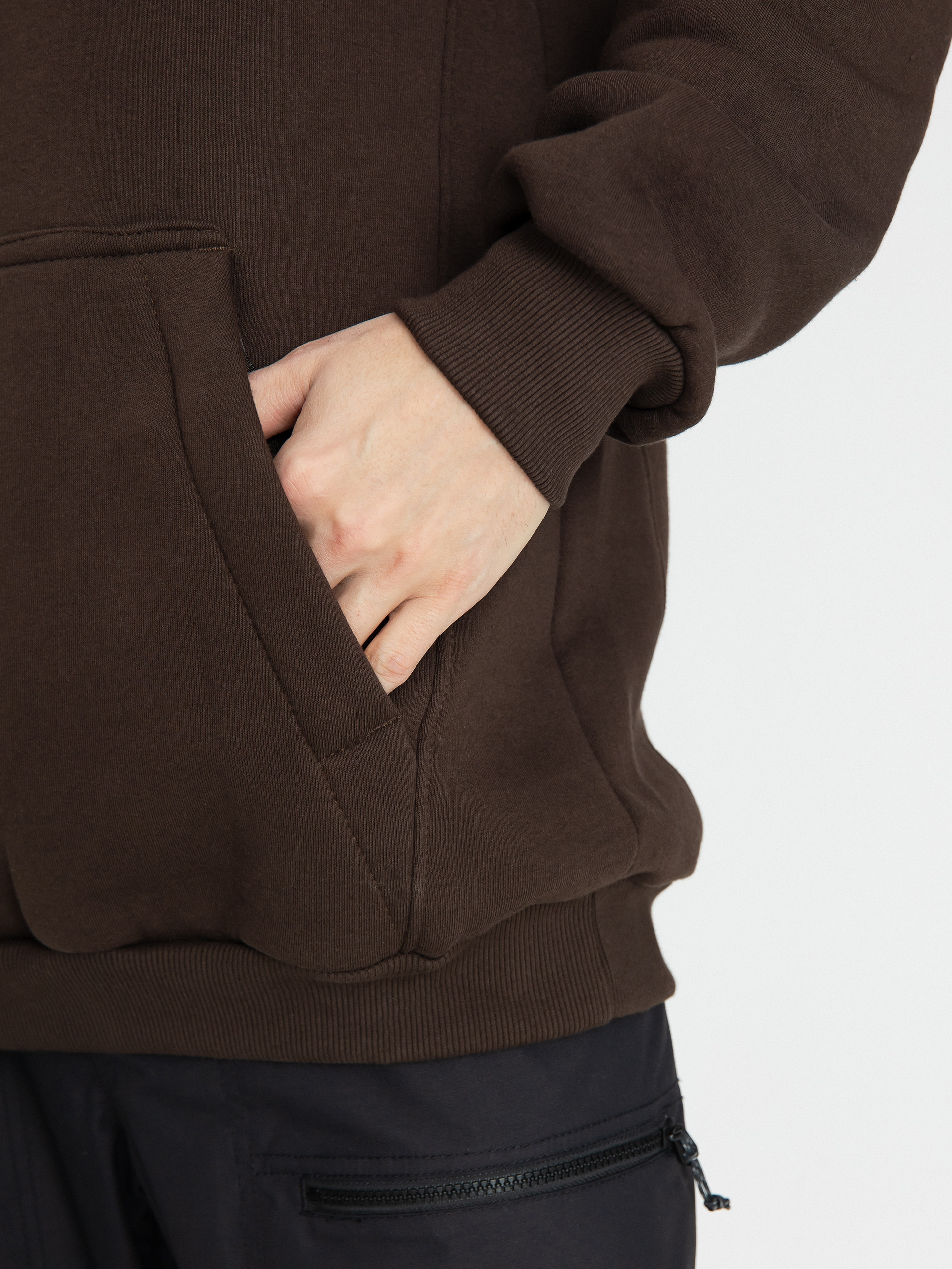 Pentru bărbați Hanorac termic Palto Doctor HD (dark brown)