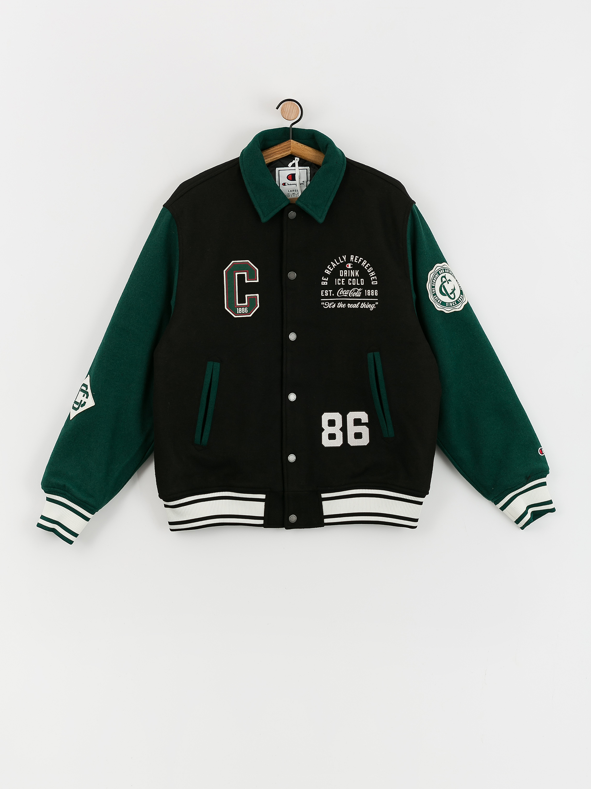 Geacă Champion X Coca Cola Bomber Jacket 220191 (nbk/hlg/ofw)
