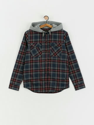 Geacă Volcom Hooded Flannel Wmn (nvy)