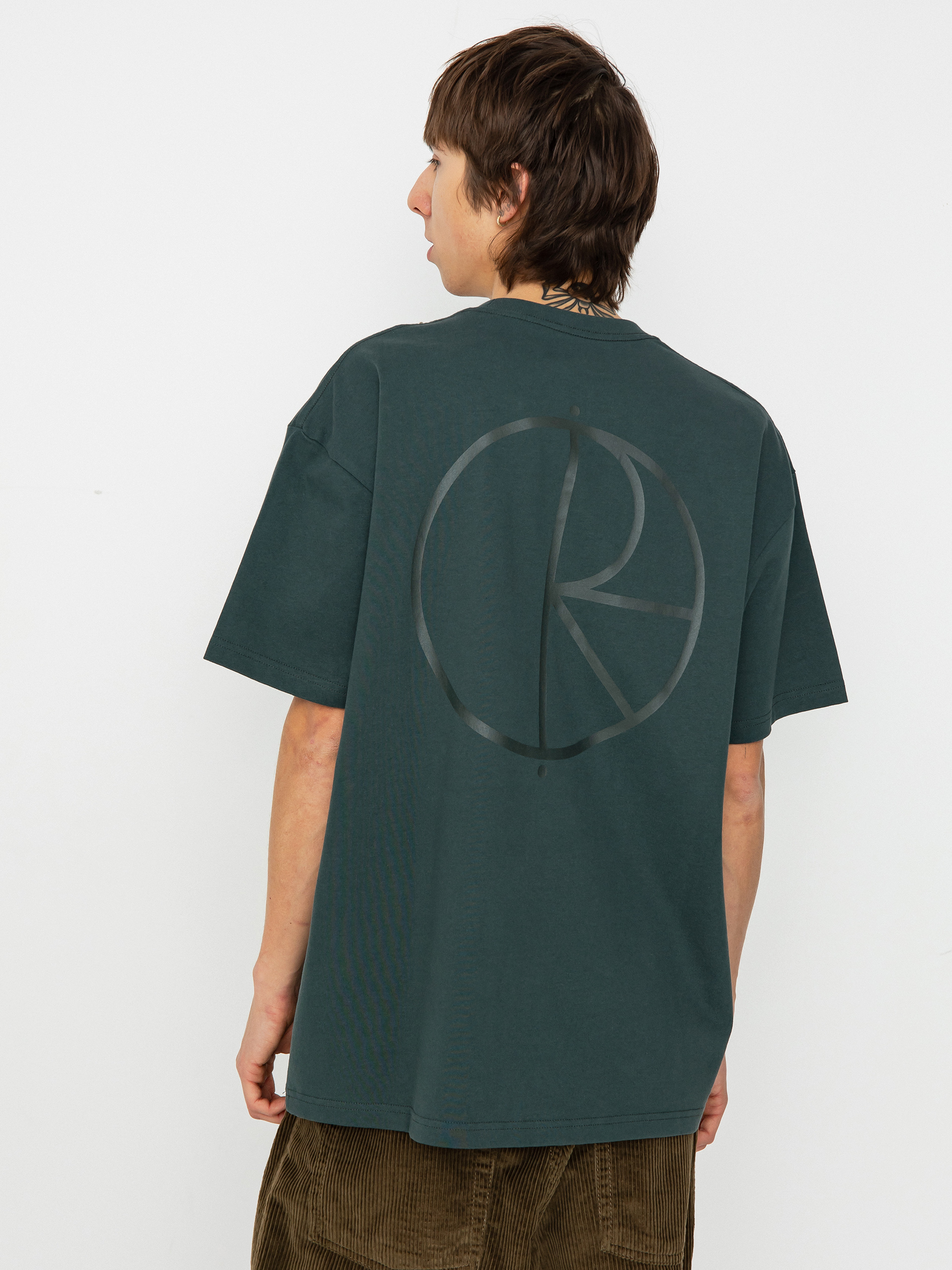 Tricou Polar Skate Stroke Logo (green)
