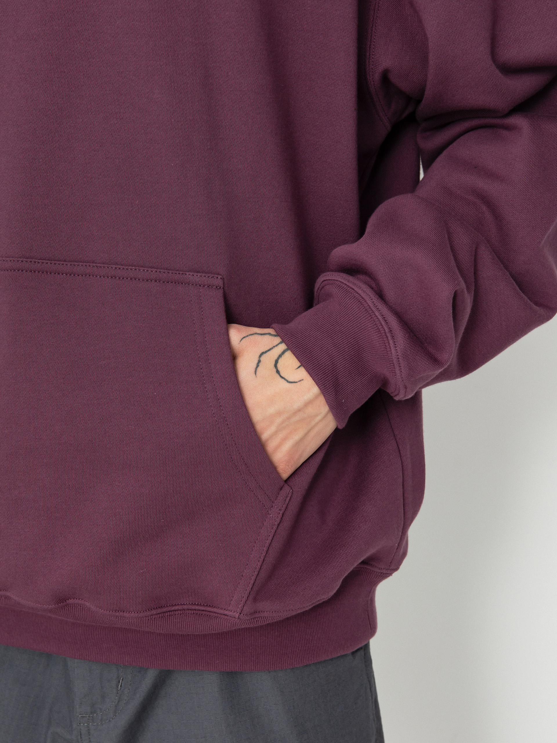 Hanorac cu glugă Polar Skate Beautiful Horses Dave HD (plum)