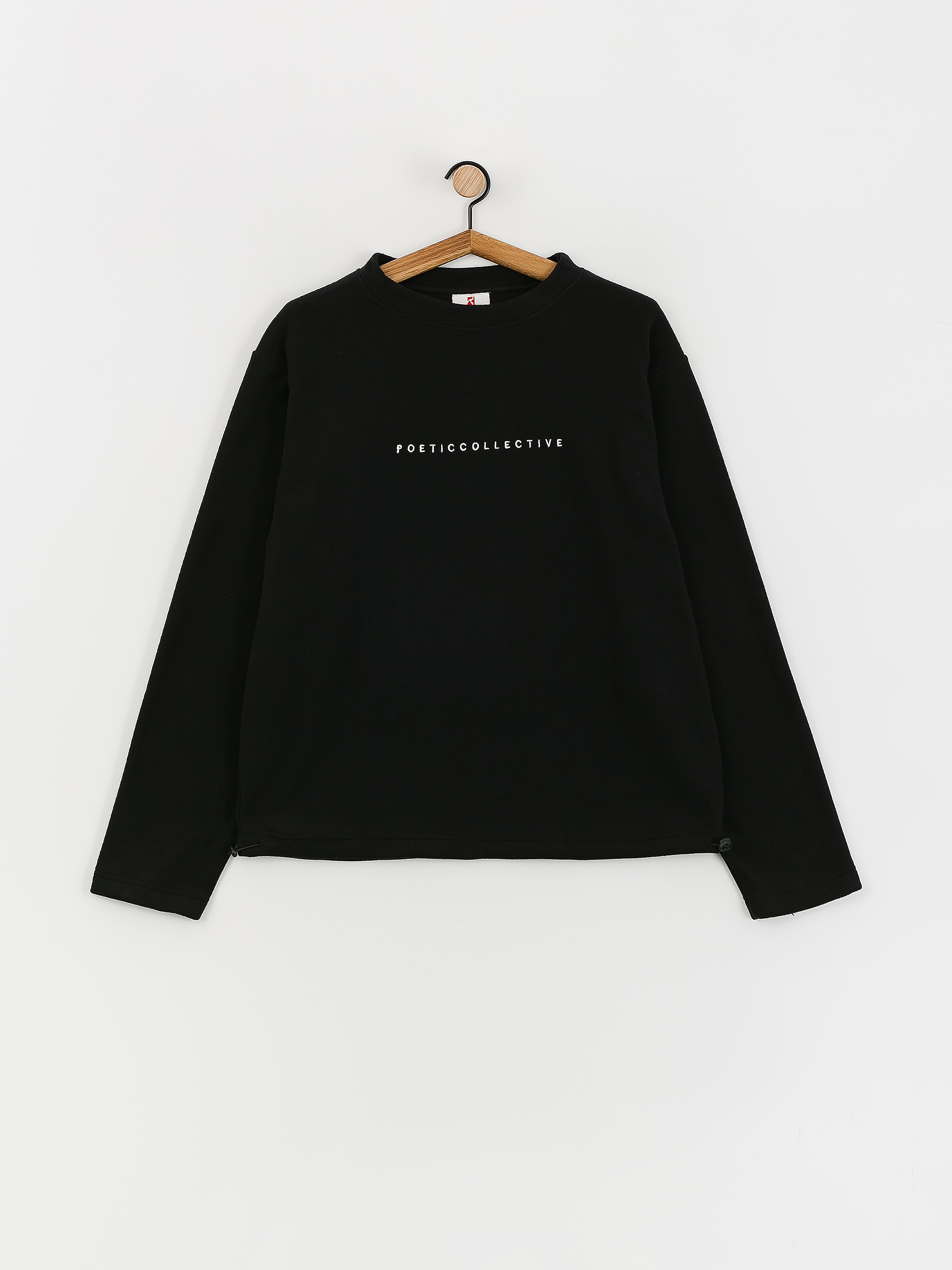 Hanorac Poetic Collective Fleece Crew (black)