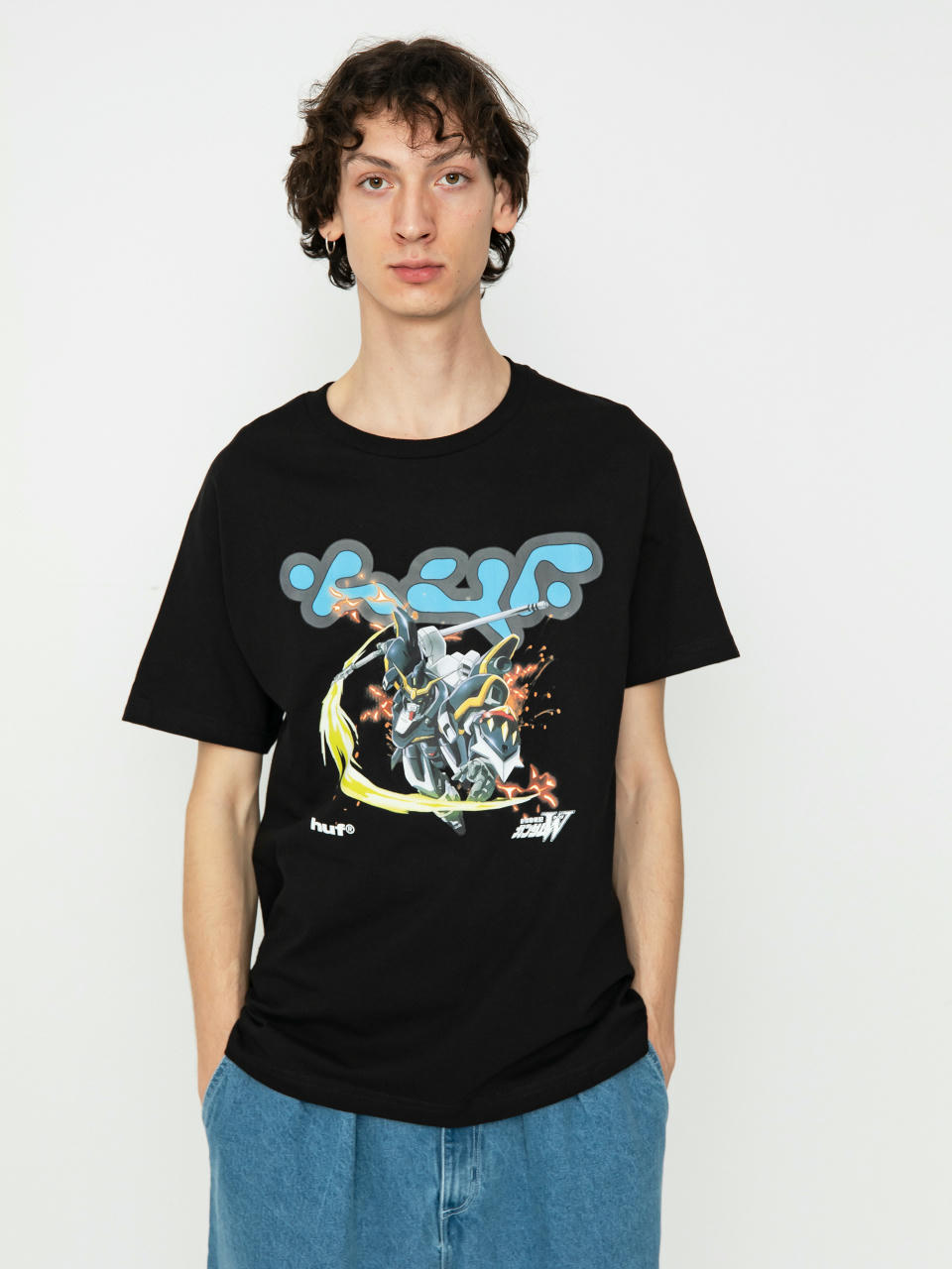 Tricou HUF Deathscythe (black)