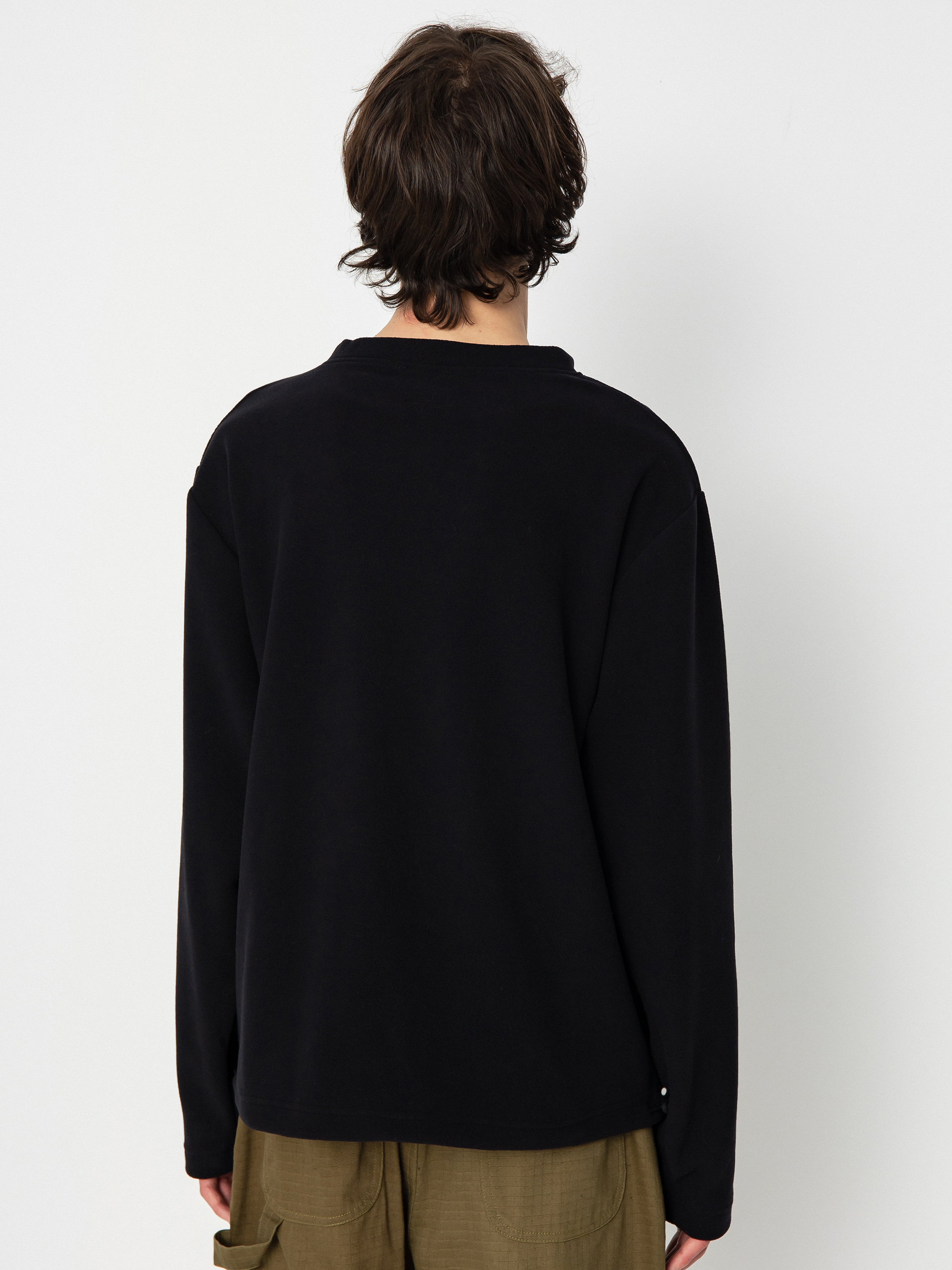 Hanorac Poetic Collective Fleece Crew (black)