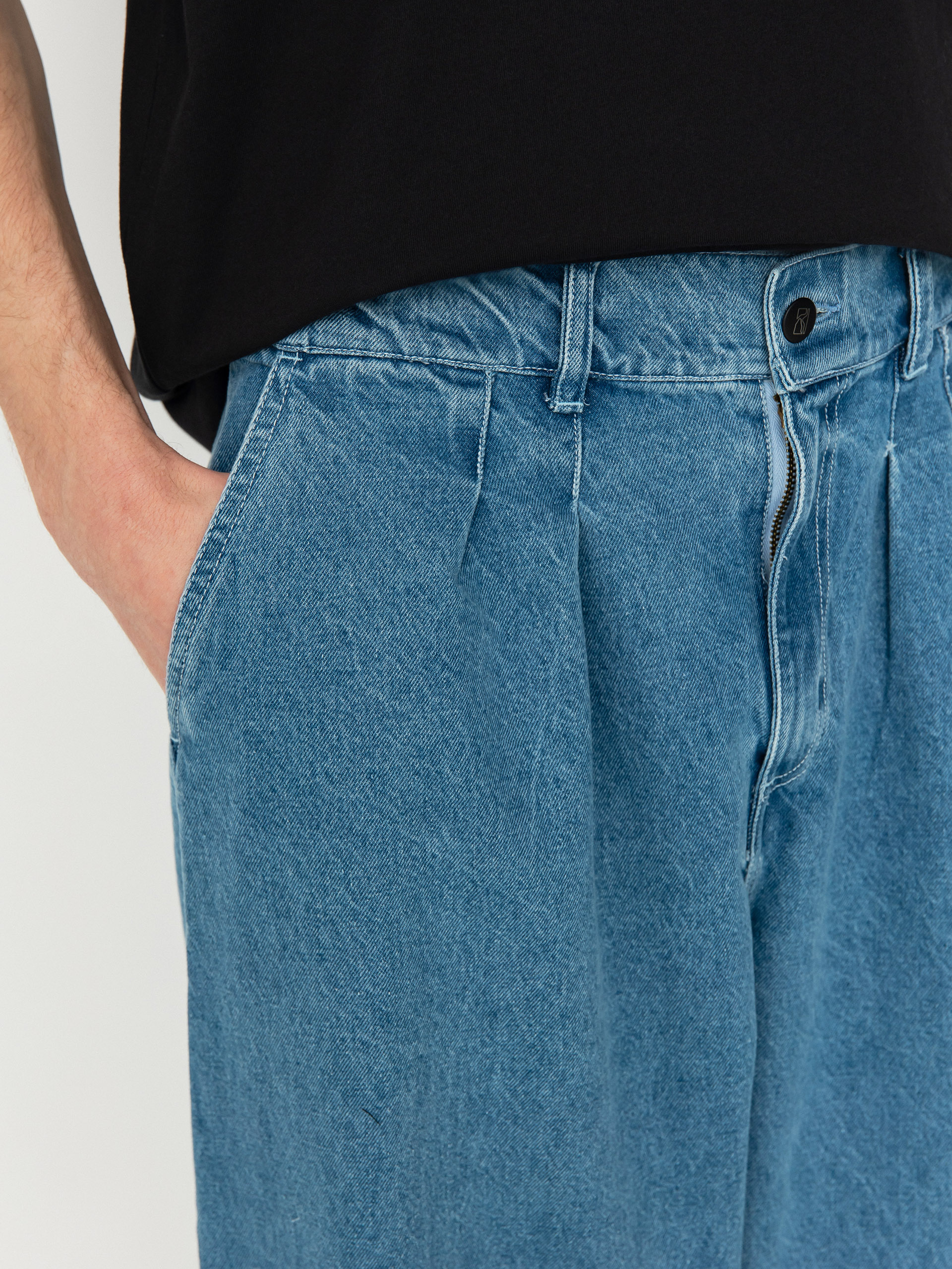 Pantaloni Poetic Collective Ballon (light denim)