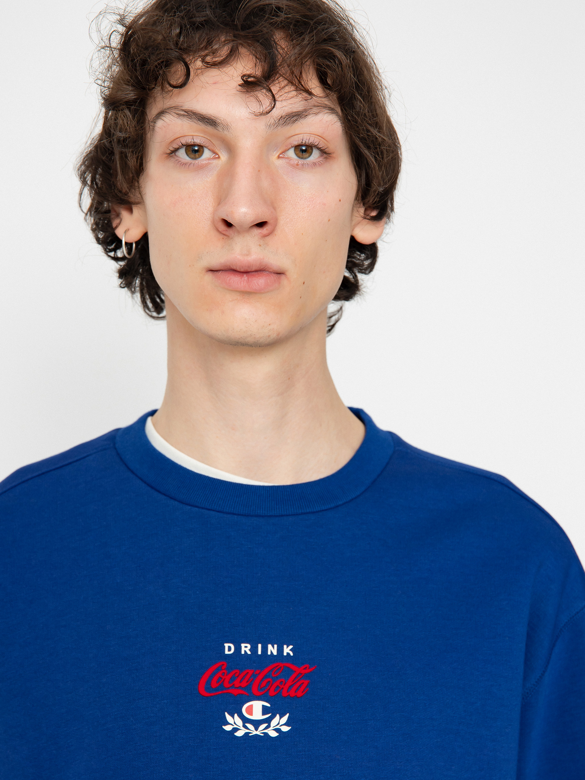 Hanorac Champion X Coca Cola Crewneck Sweatshirt 220181 (bwb)