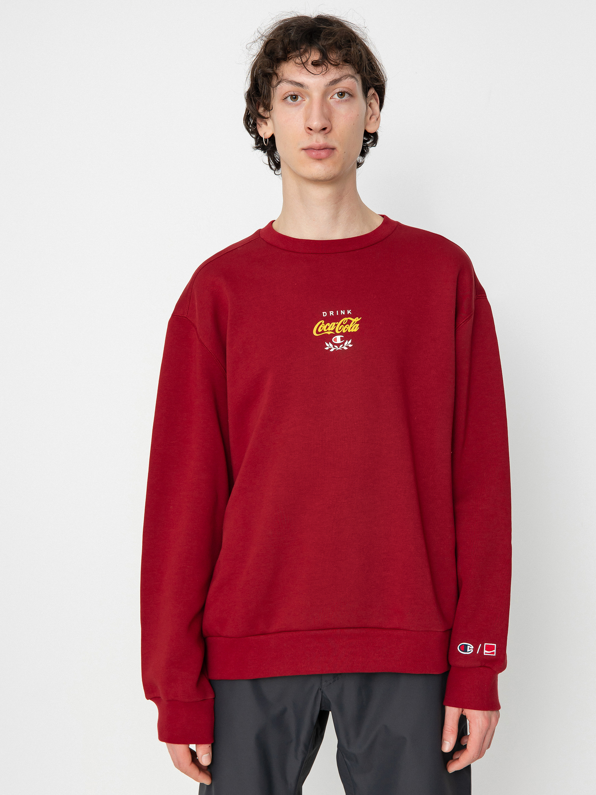 Hanorac Champion X Coca Cola Crewneck Sweatshirt 220181 (dox)