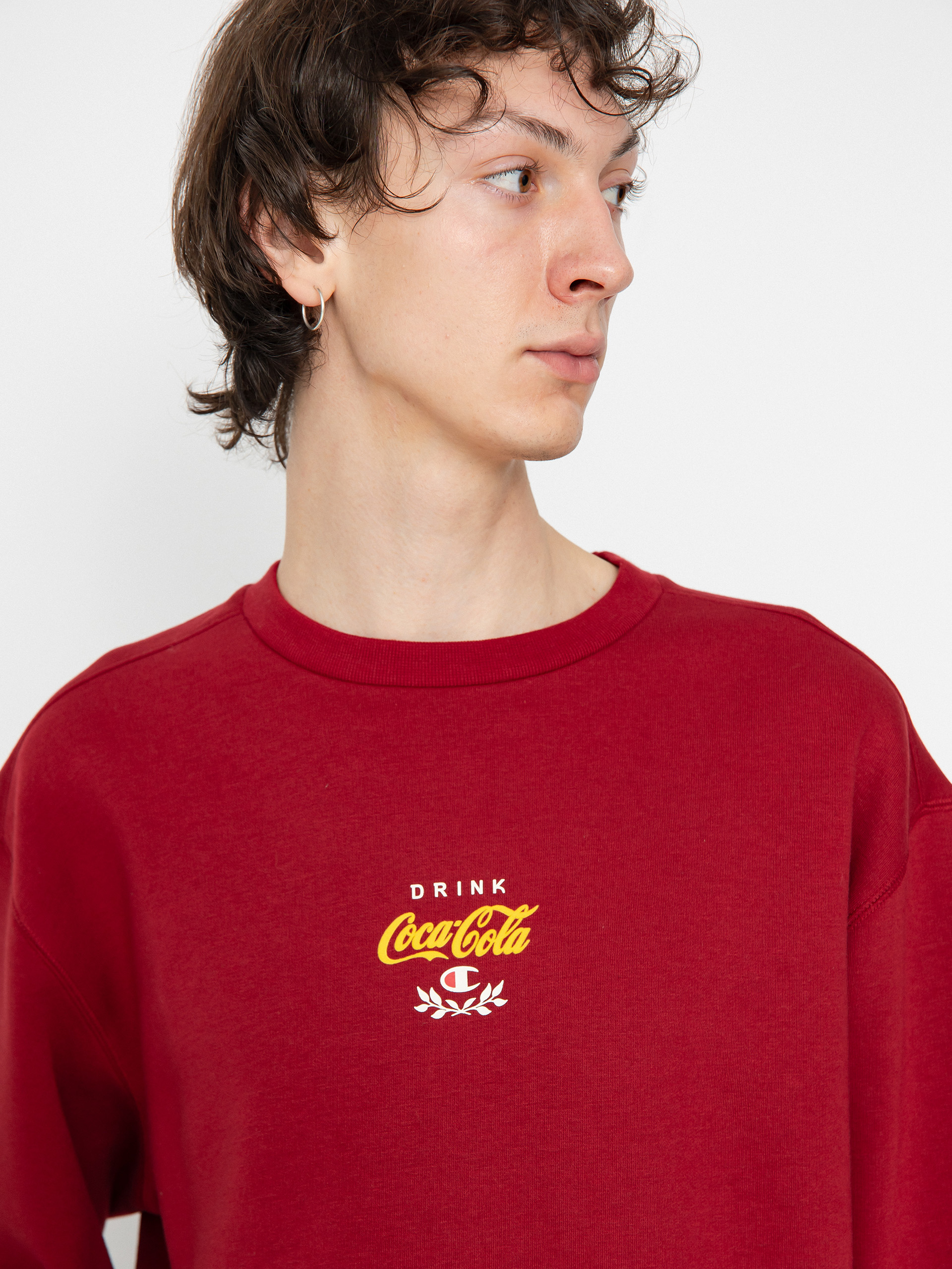 Hanorac Champion X Coca Cola Crewneck Sweatshirt 220181 (dox)
