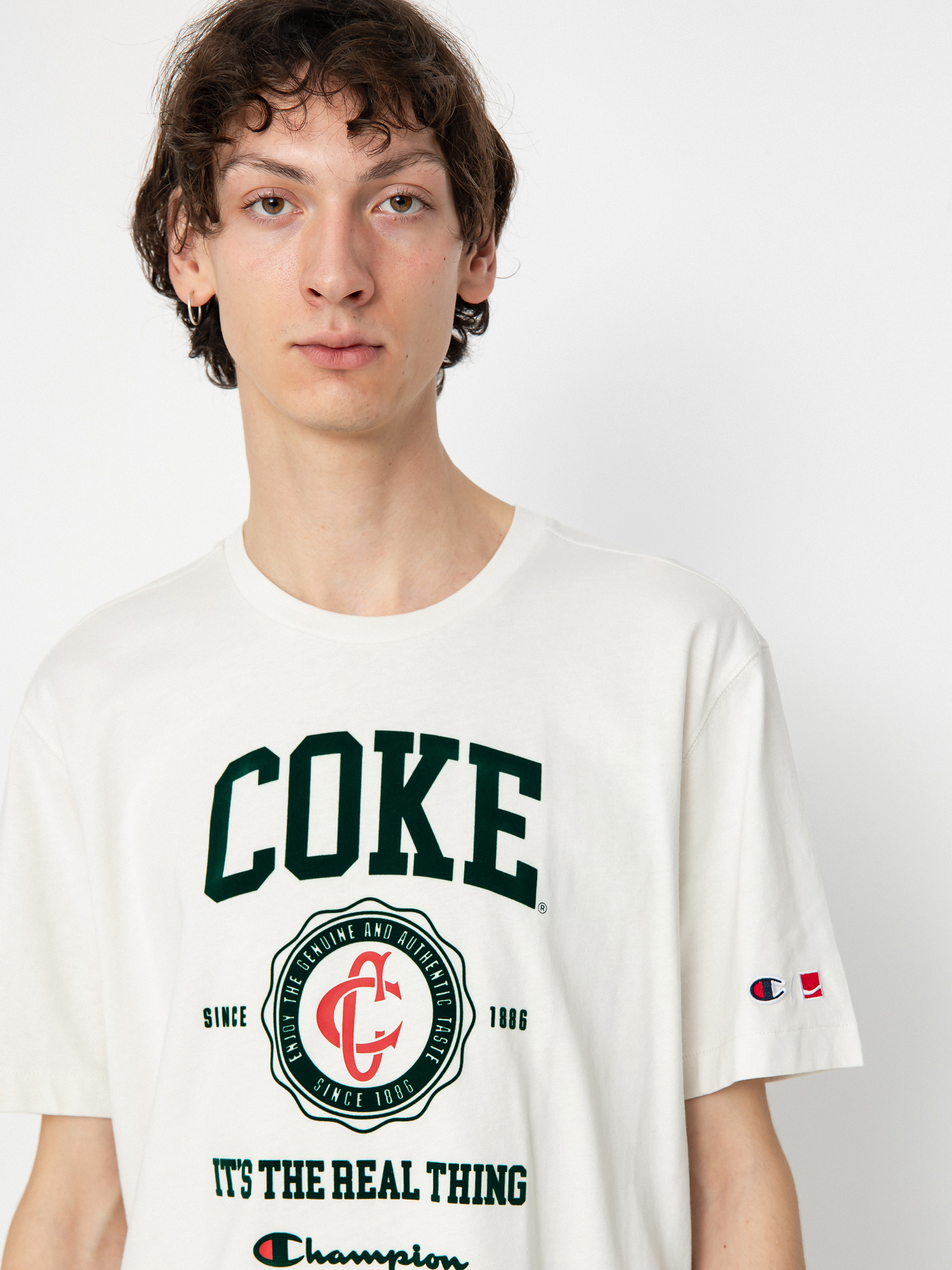 Tricou Champion X Coca Cola Crewneck T-Shirt 220183 (vapy)