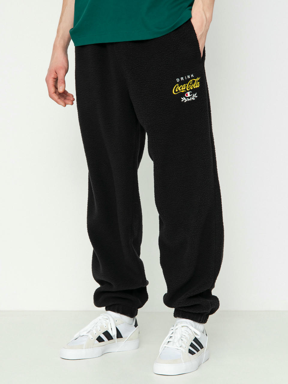 Pantaloni Champion X Coca Cola Elastic Cuff Pants 220188 (nbk)