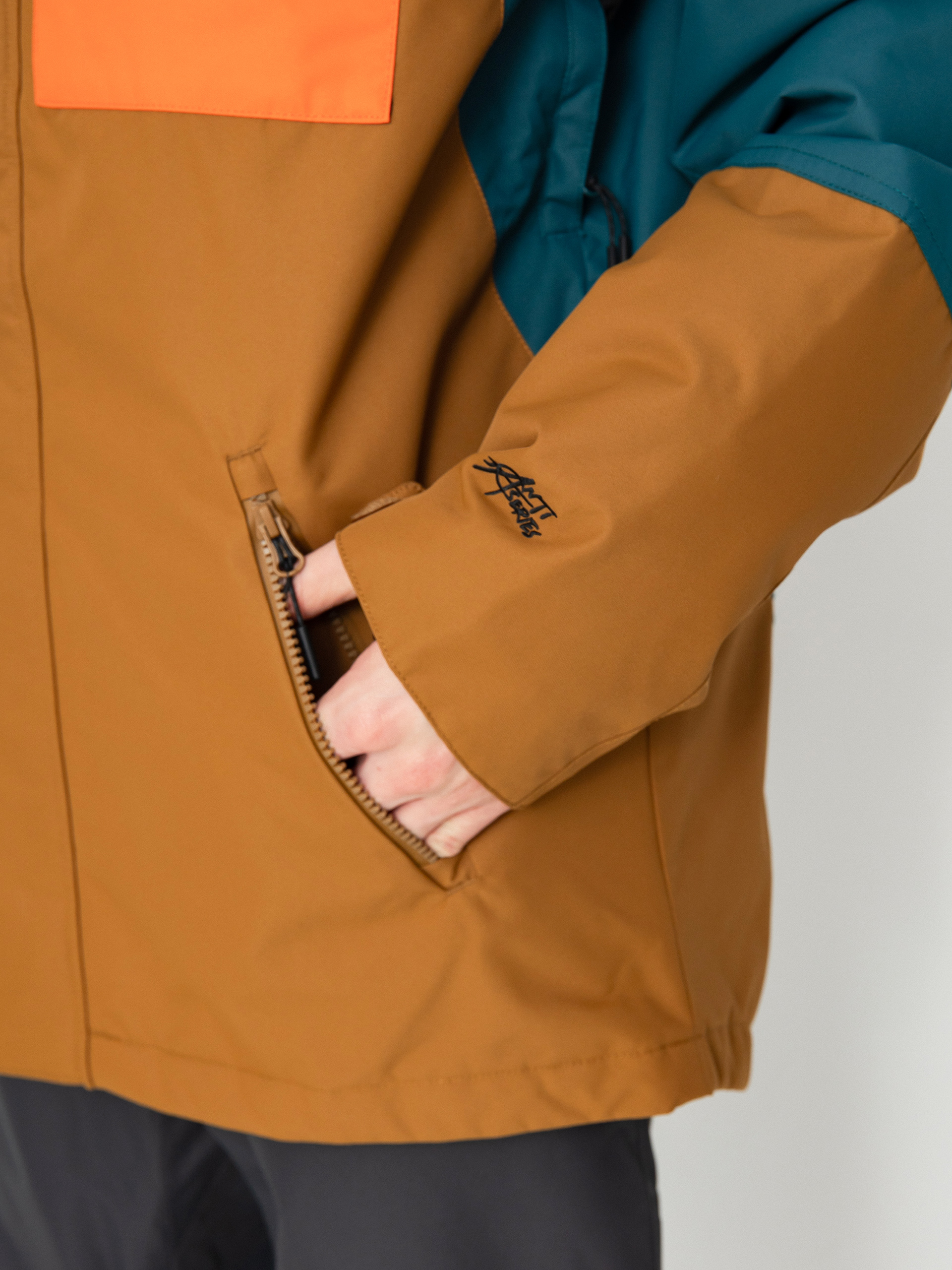 Pentru bărbați Geacă de snowboard Rip Curl Pinnacle (blue green)