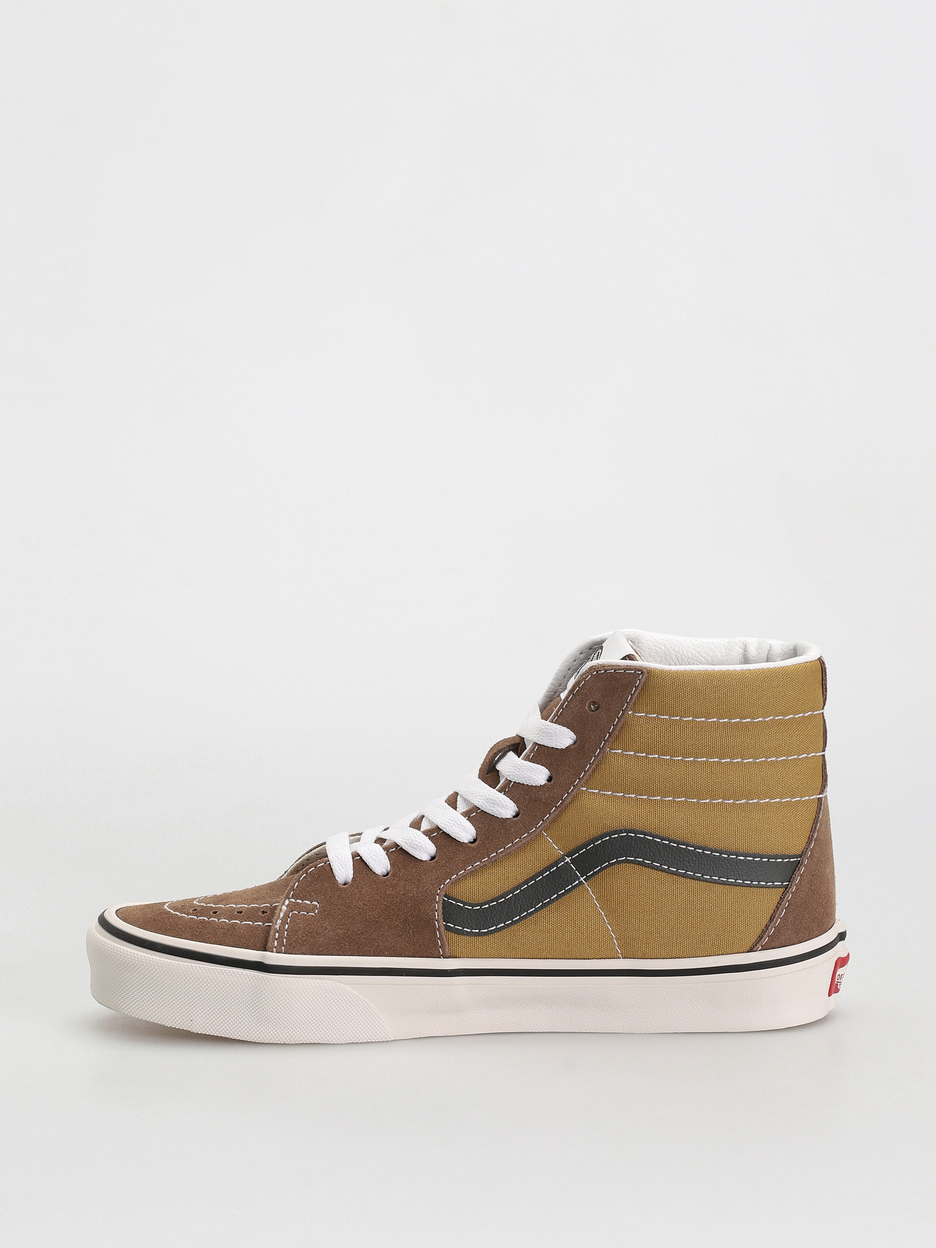 Pantofi Vans Sk8 Hi (canvas/suede pop brown/multi)