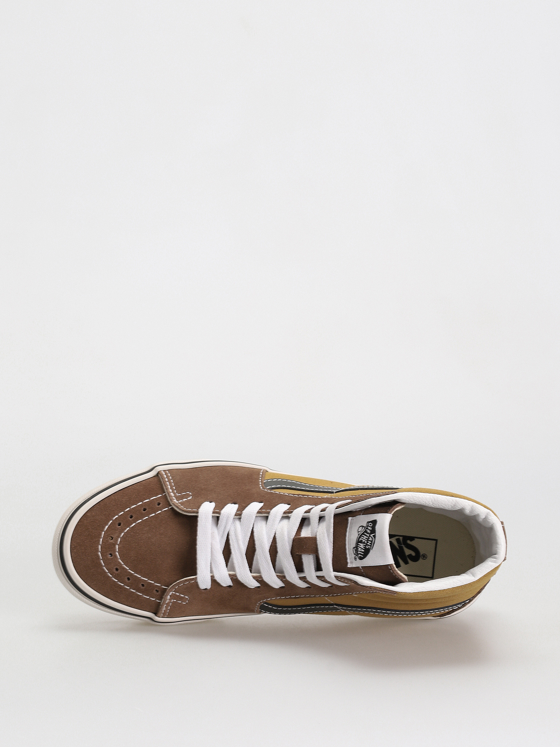 Pantofi Vans Sk8 Hi (canvas/suede pop brown/multi)