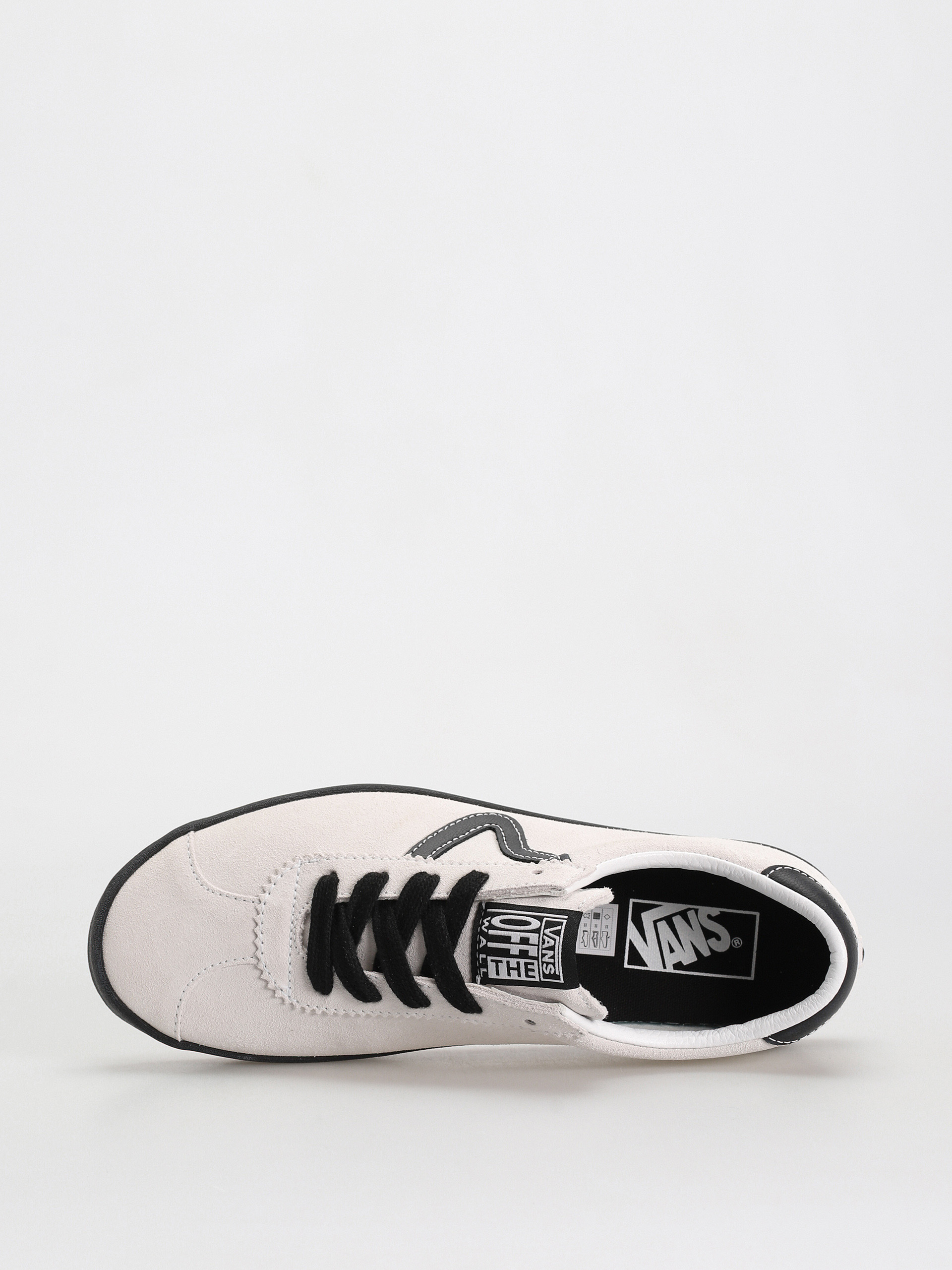 Pantofi Vans Sport Low (suede white/black)