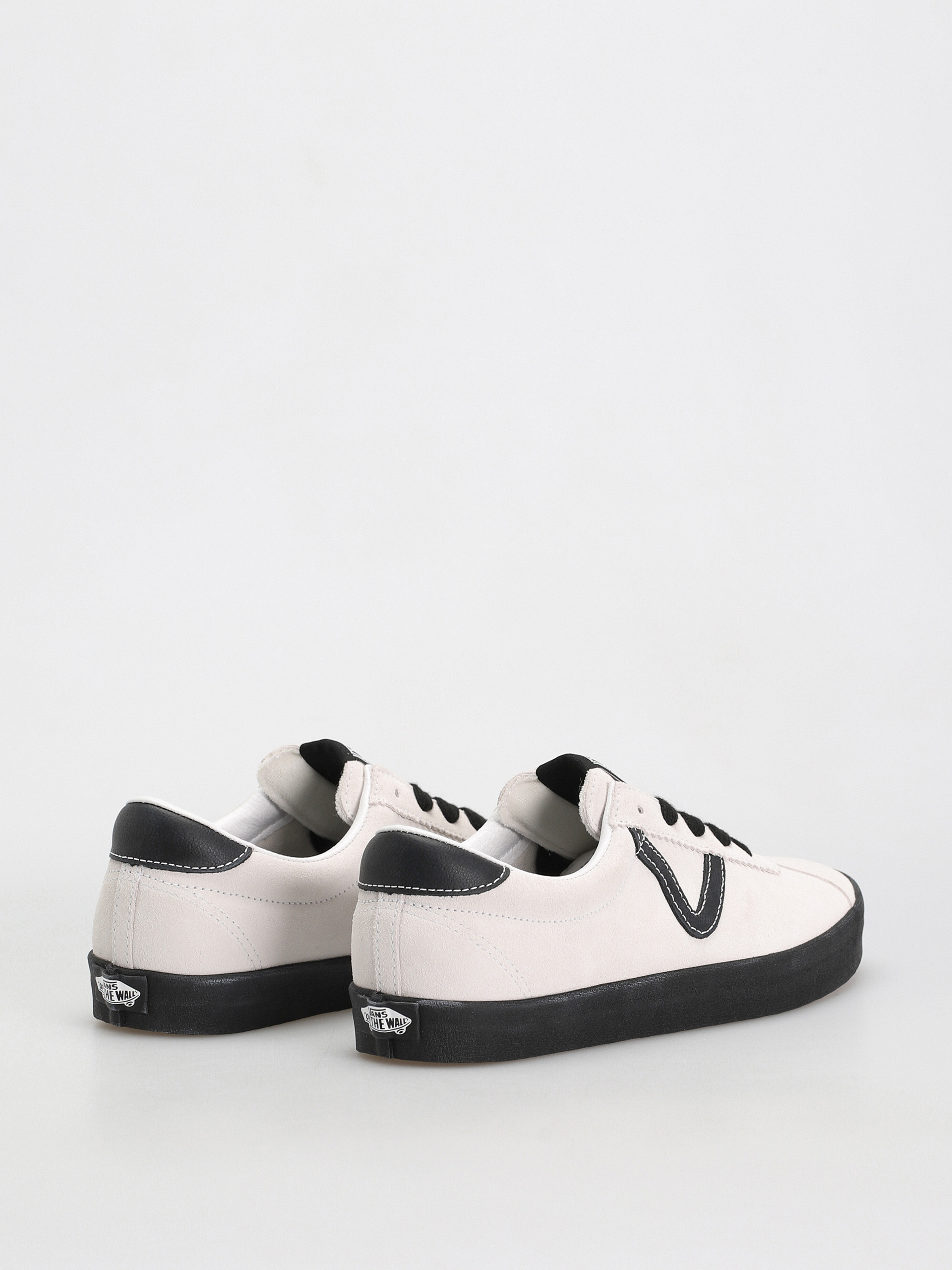 Pantofi Vans Sport Low (suede white/black)