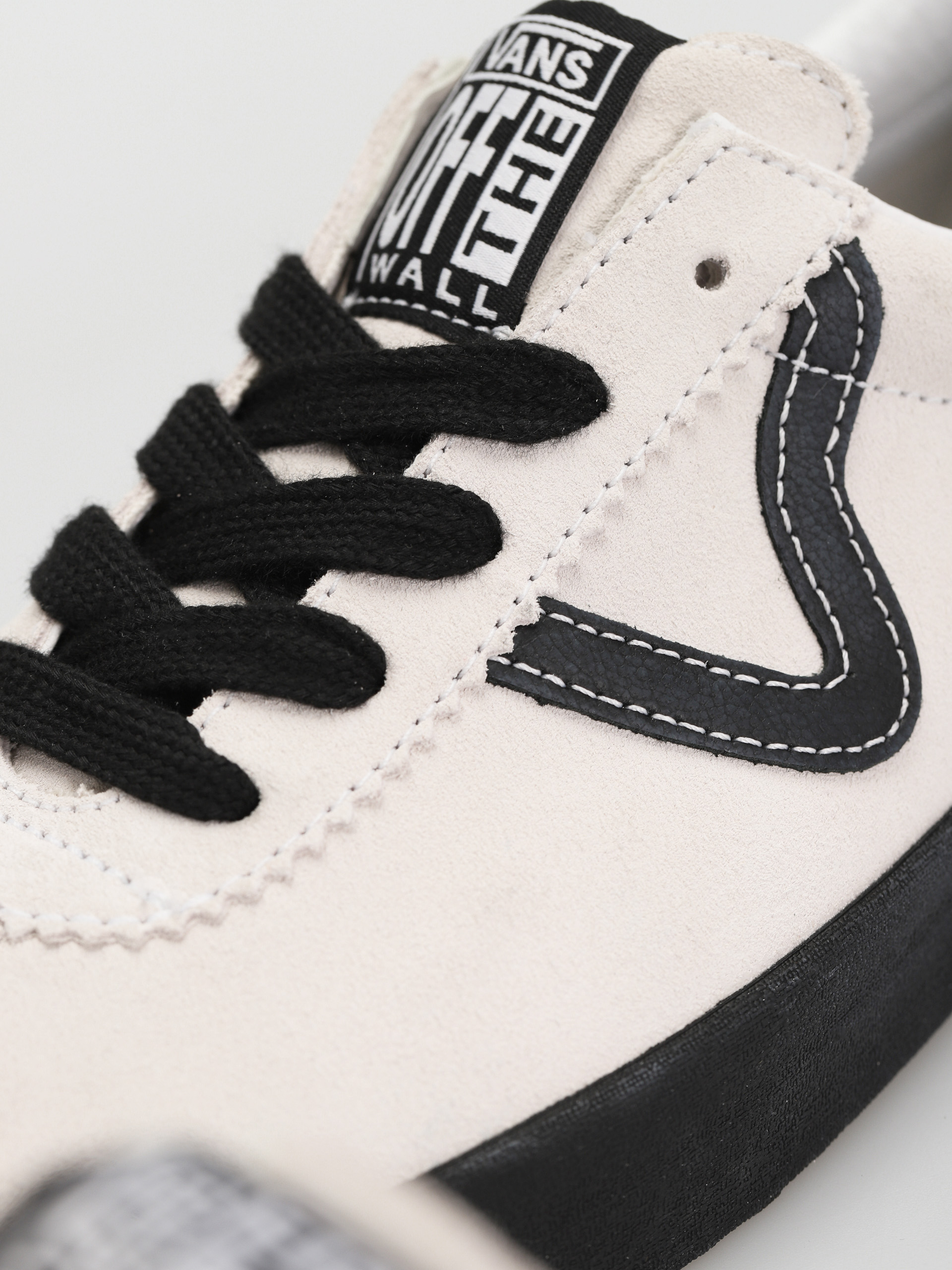 Pantofi Vans Sport Low (suede white/black)