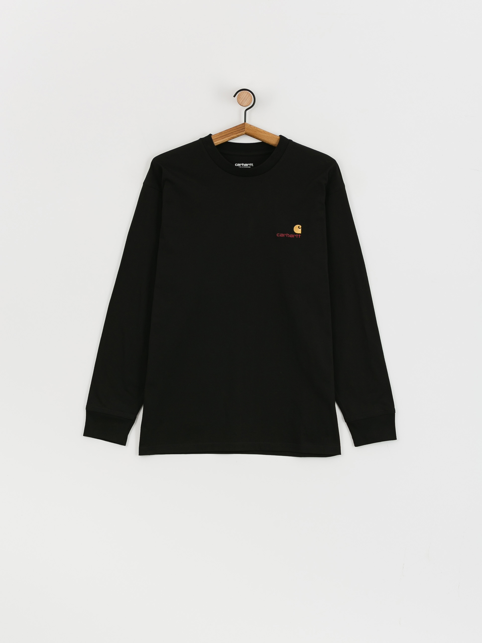 Longsleeve Carhartt WIP American Script (black)