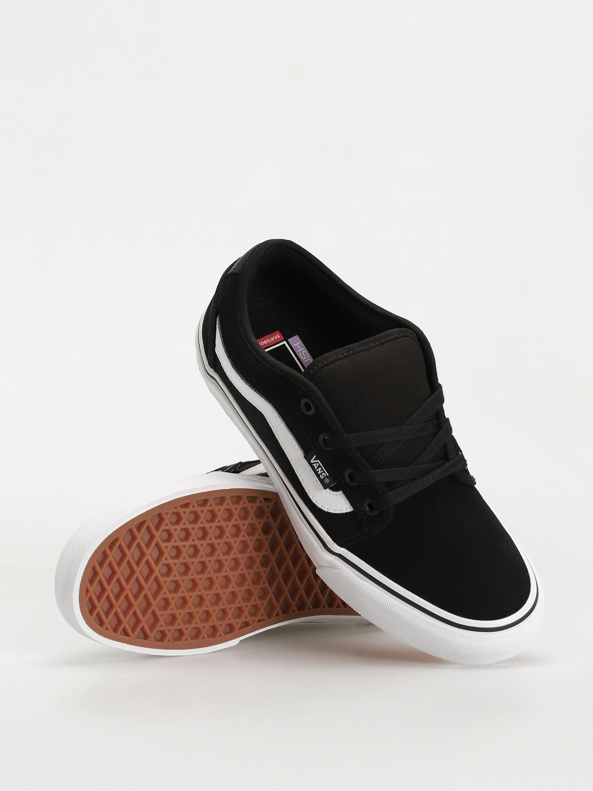 Pantofi Vans Chukka Low Sidestripe (black/white)