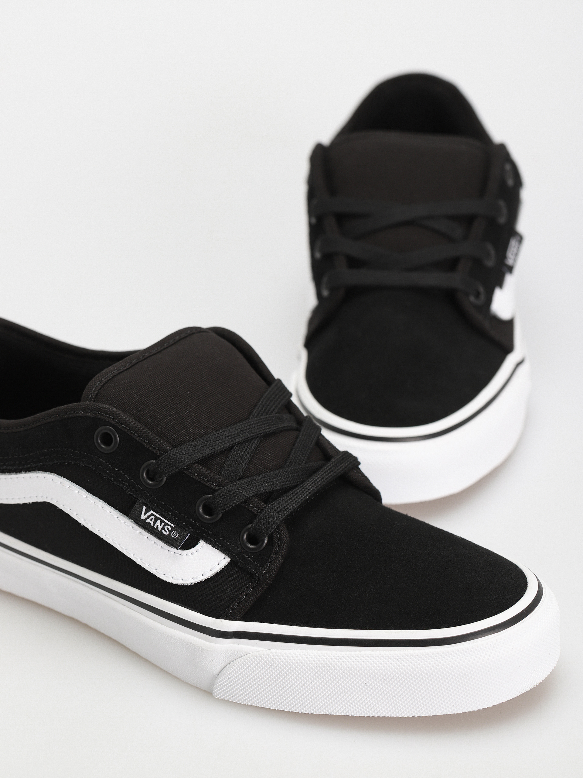Pantofi Vans Chukka Low Sidestripe (black/white)