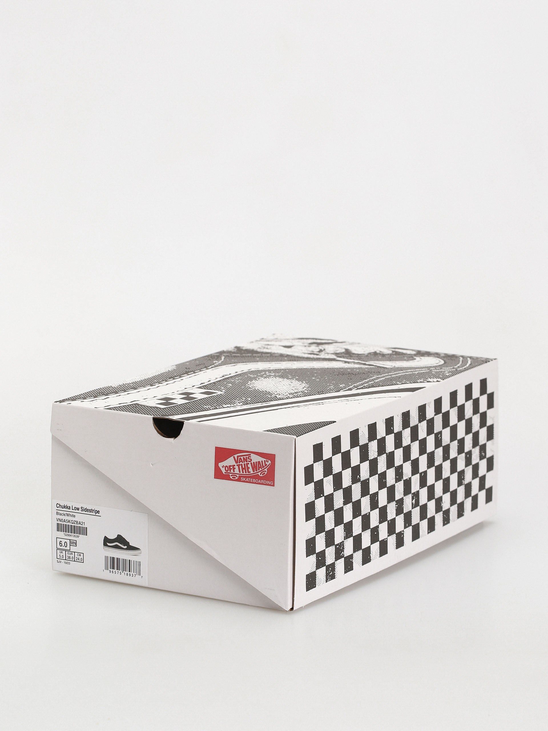 Pantofi Vans Chukka Low Sidestripe (black/white)