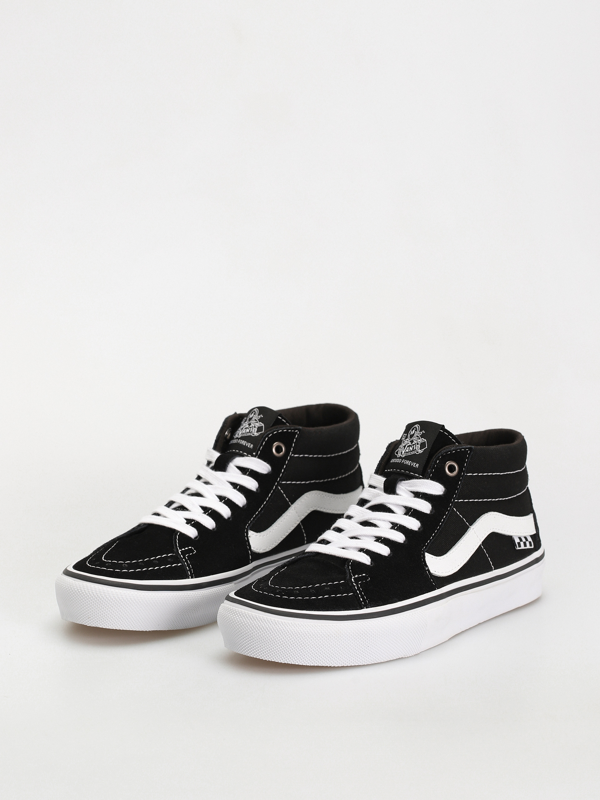 Pantofi Vans Skate Grosso Mid (black/white)