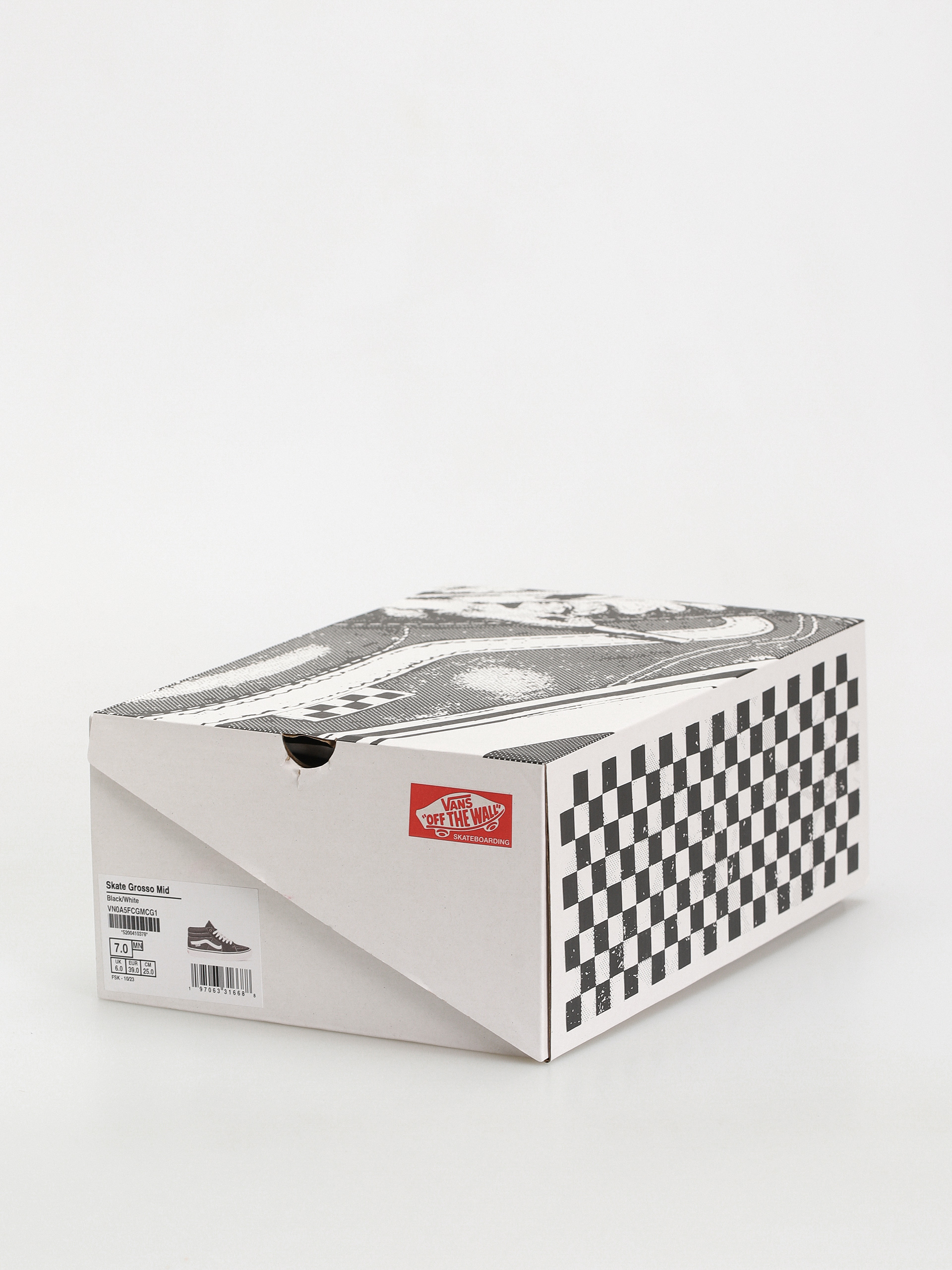 Pantofi Vans Skate Grosso Mid (black/white)