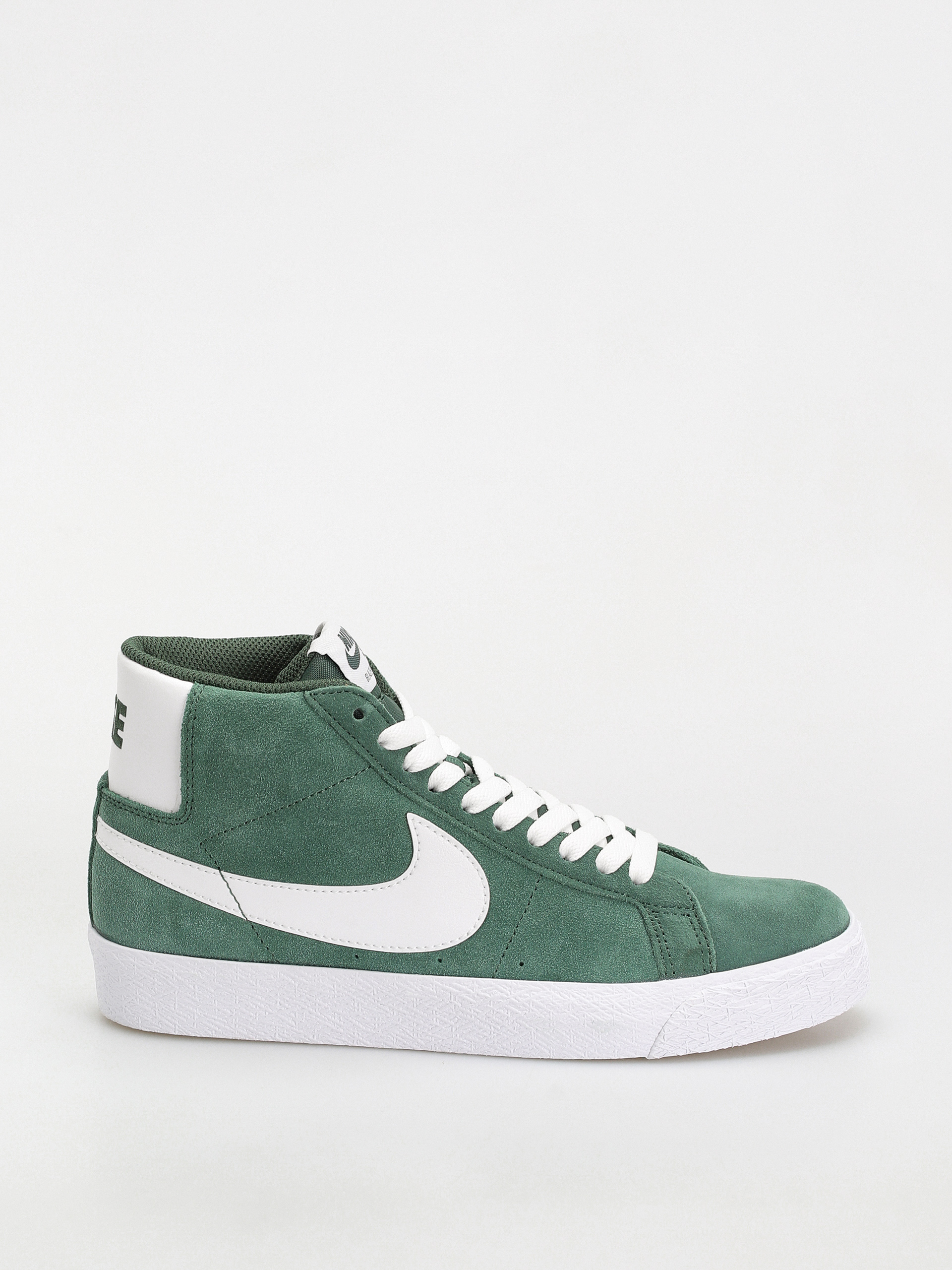 Pantofi Nike SB Zoom Blazer Mid verde fir white fir white