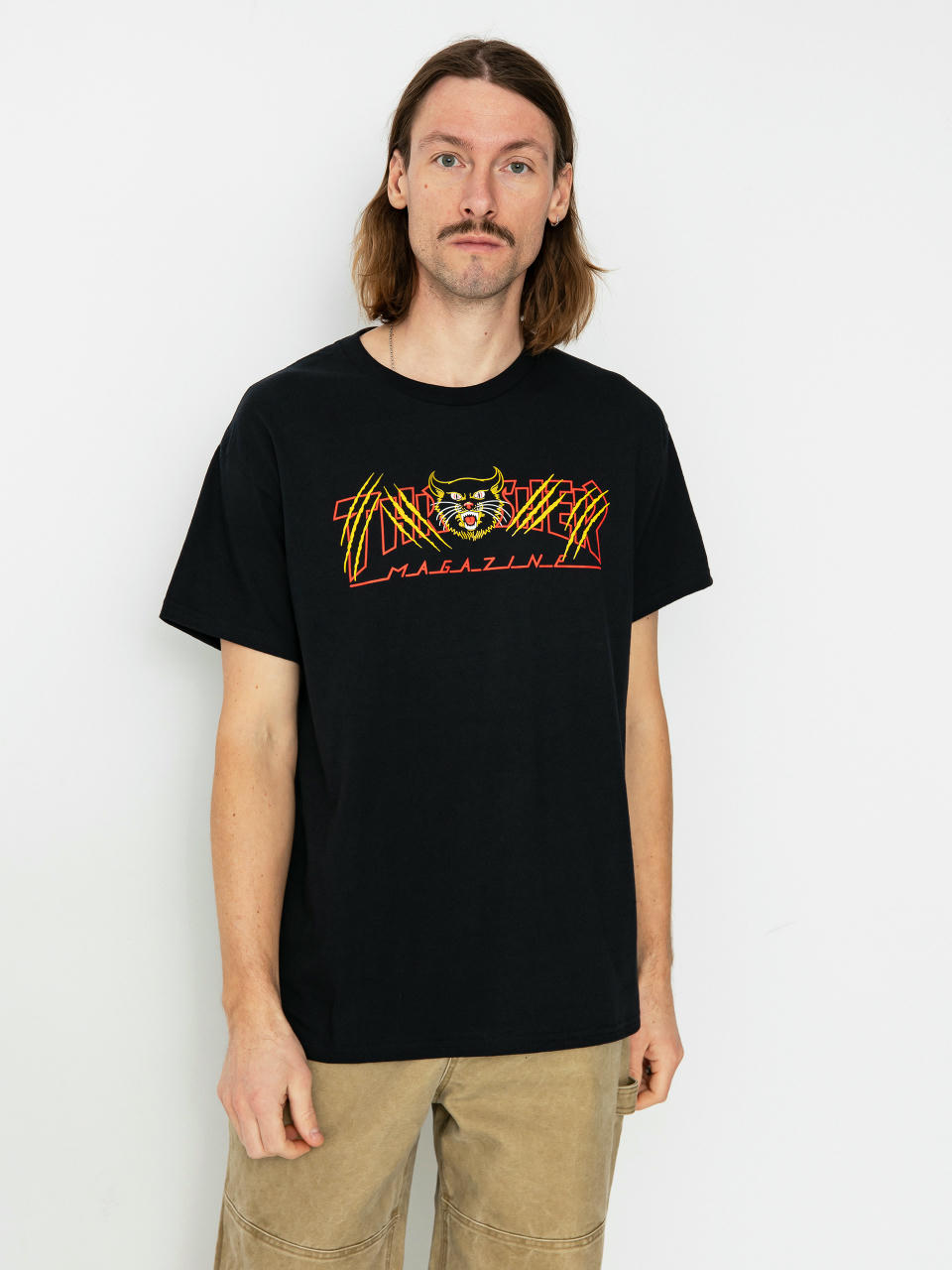 Tricou Thrasher Gato (black)