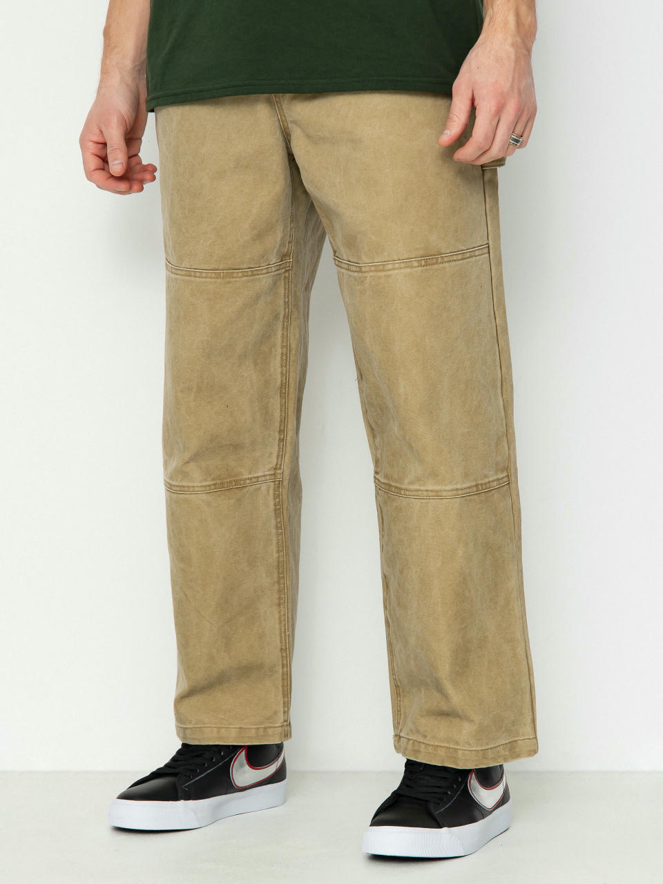 Pantaloni Element Carpenter Canvas (khaki)