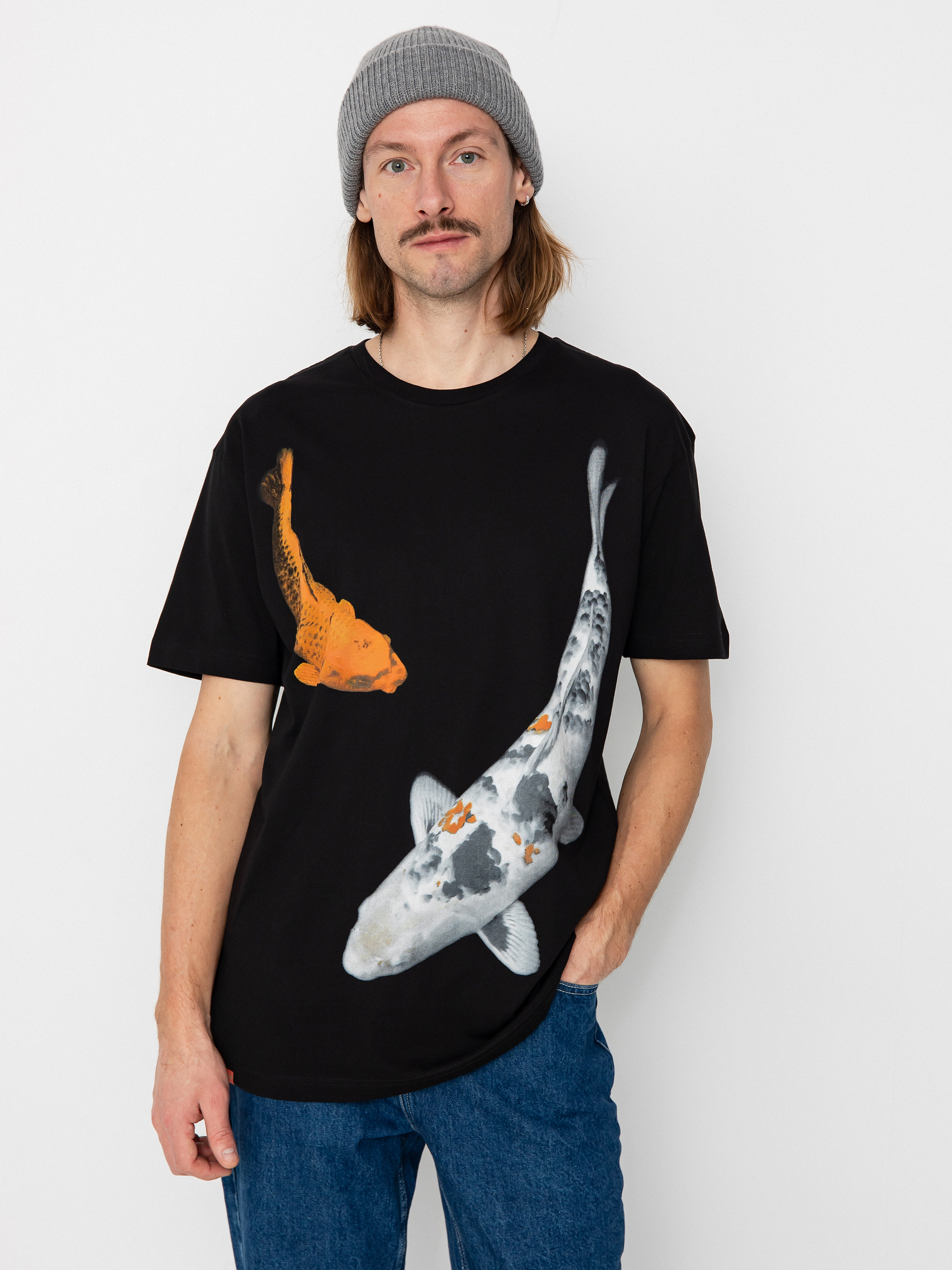 Tricou Jacuzzi Koi (black)