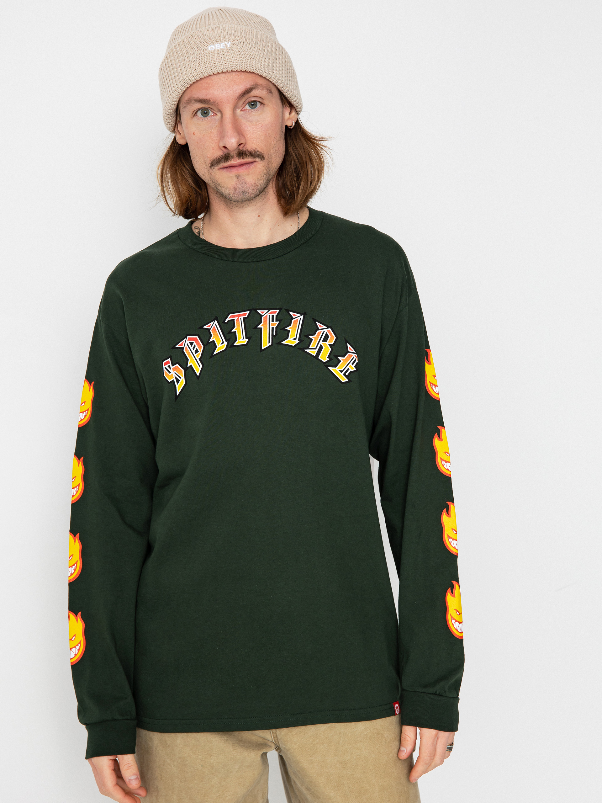 Longsleeve Spitfire Pr Ol E Bg (forest green)