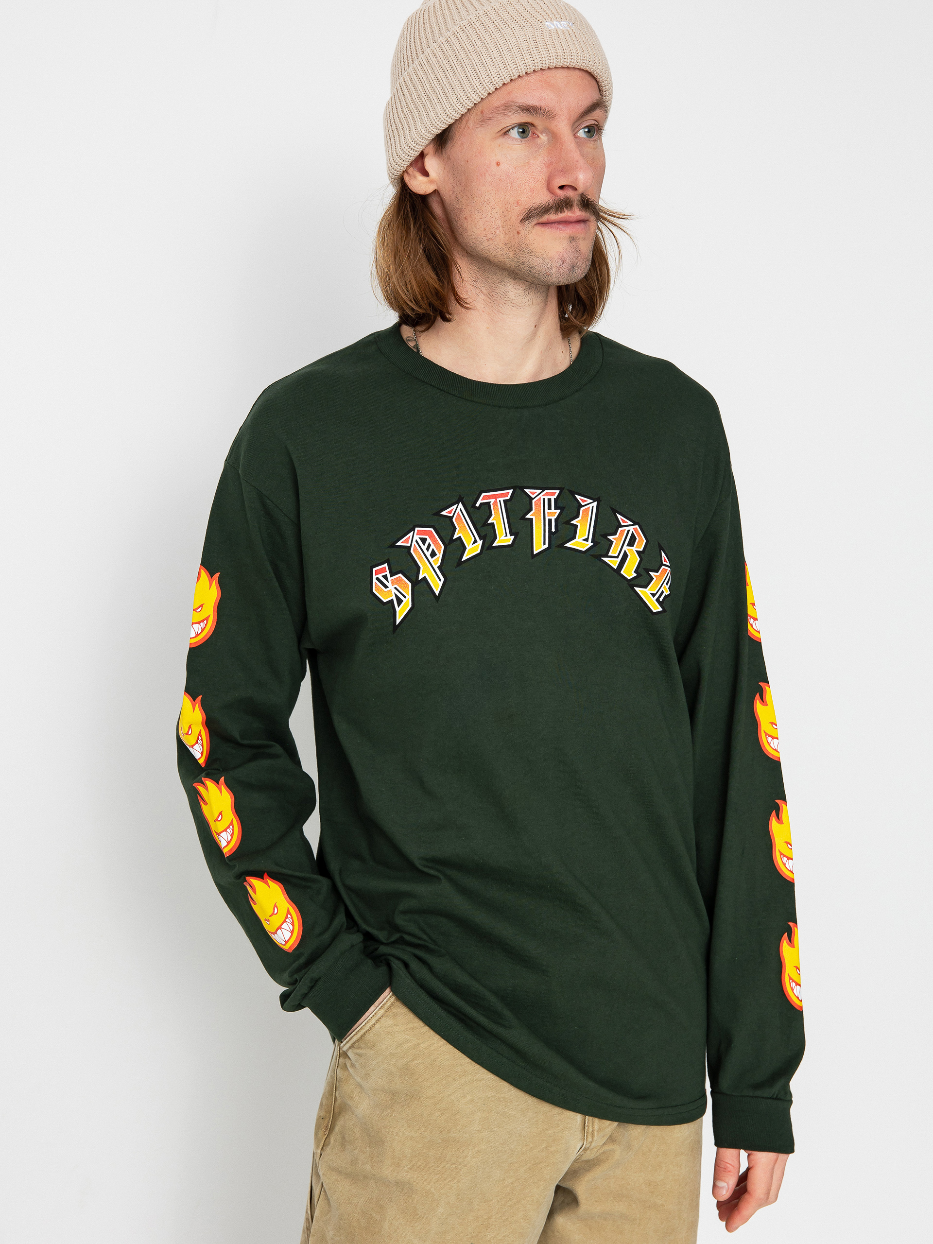 Longsleeve Spitfire Pr Ol E Bg (forest green)